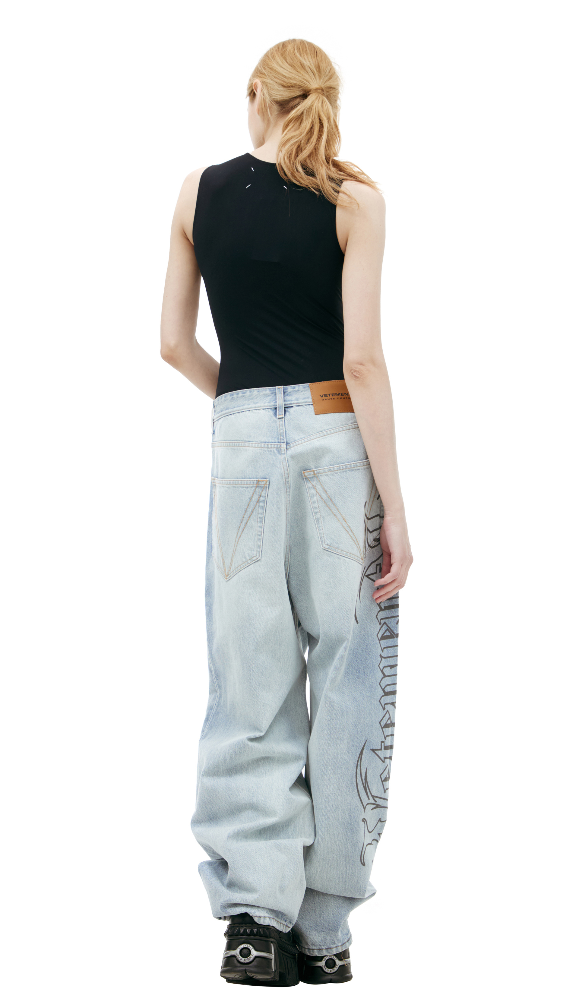 VETEMENTS Джинсы с логотипом