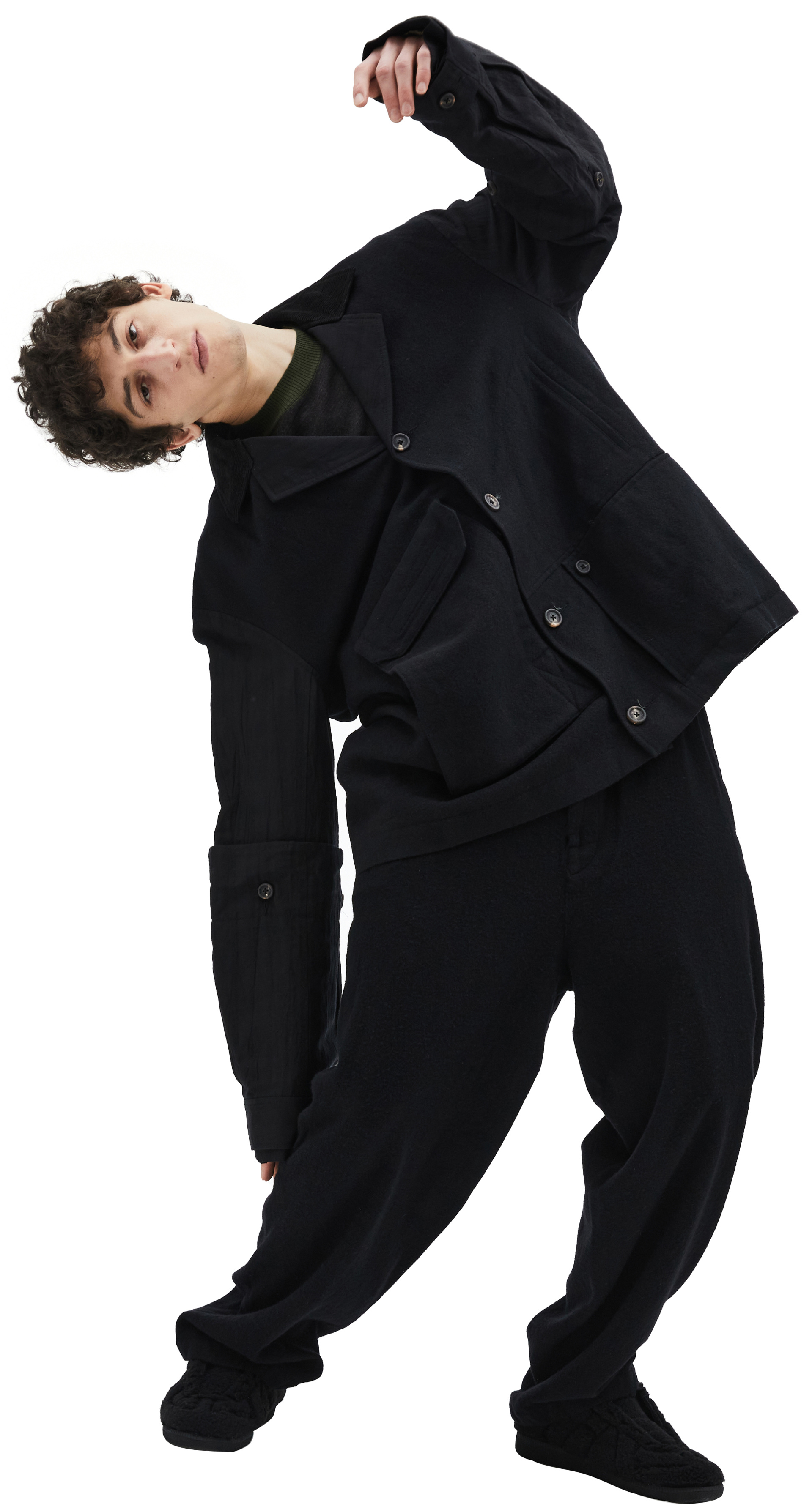 Ziggy Chen Пиджак Со Съемными Рукавами