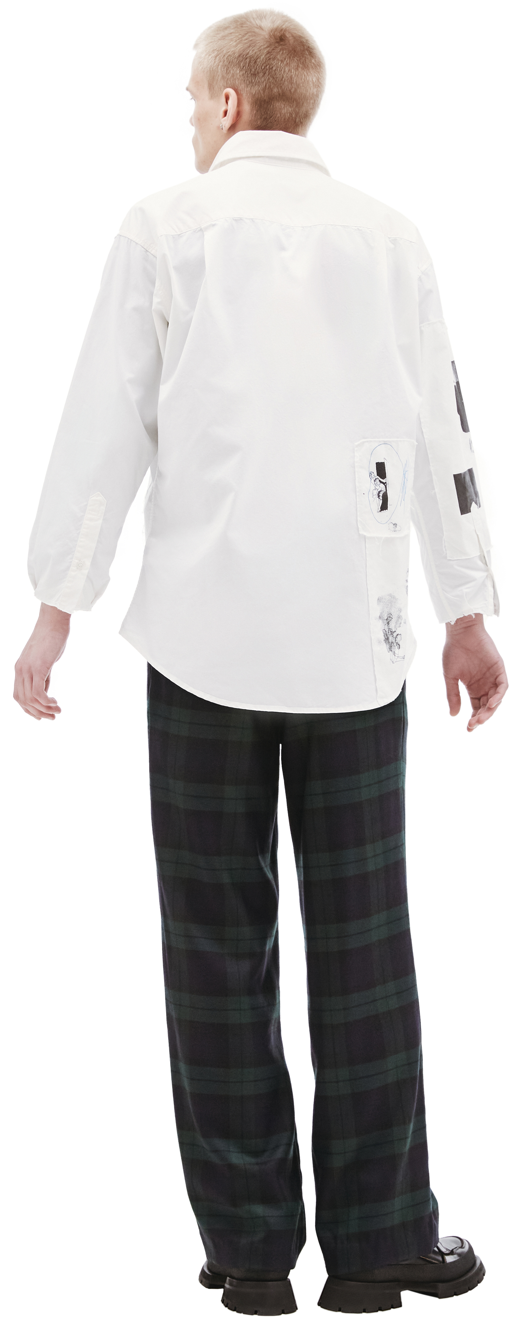 Enfants Riches Déprimés Рубашка с патчами ERD X SV