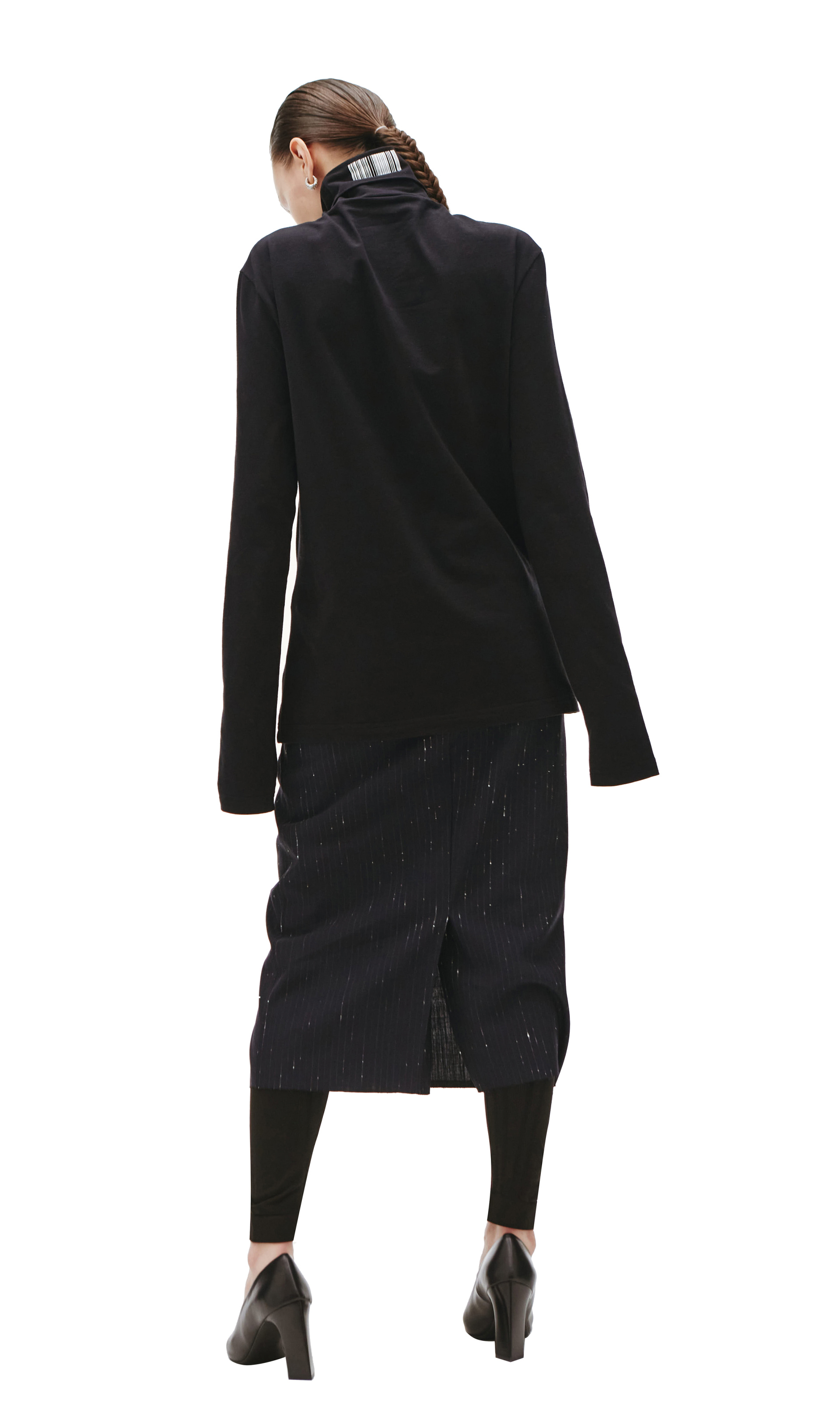 VTMNTS Водолазка с принтом штрихкода