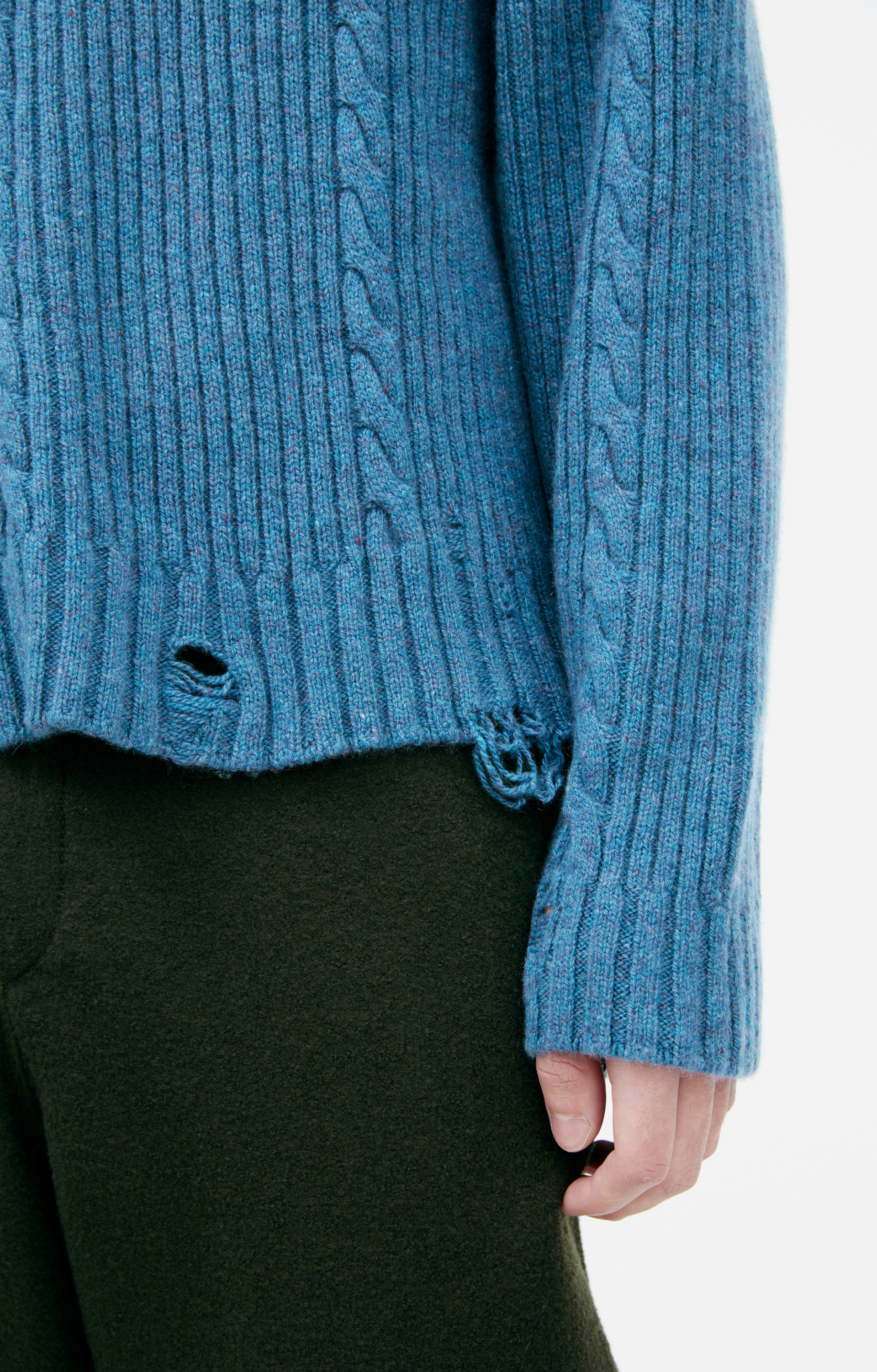 Enfants Riches Déprimés Кашемировый СВИТЕР С V-ОБРАЗНЫМ ВЫРЕЗОМ