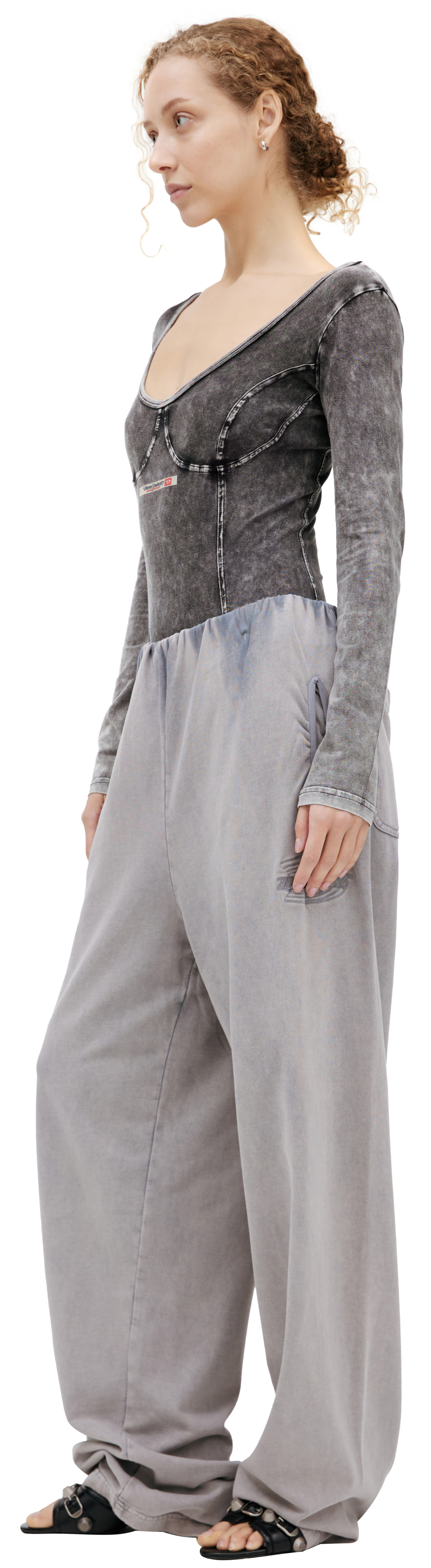 Diesel Брюки с вышитым логотипом