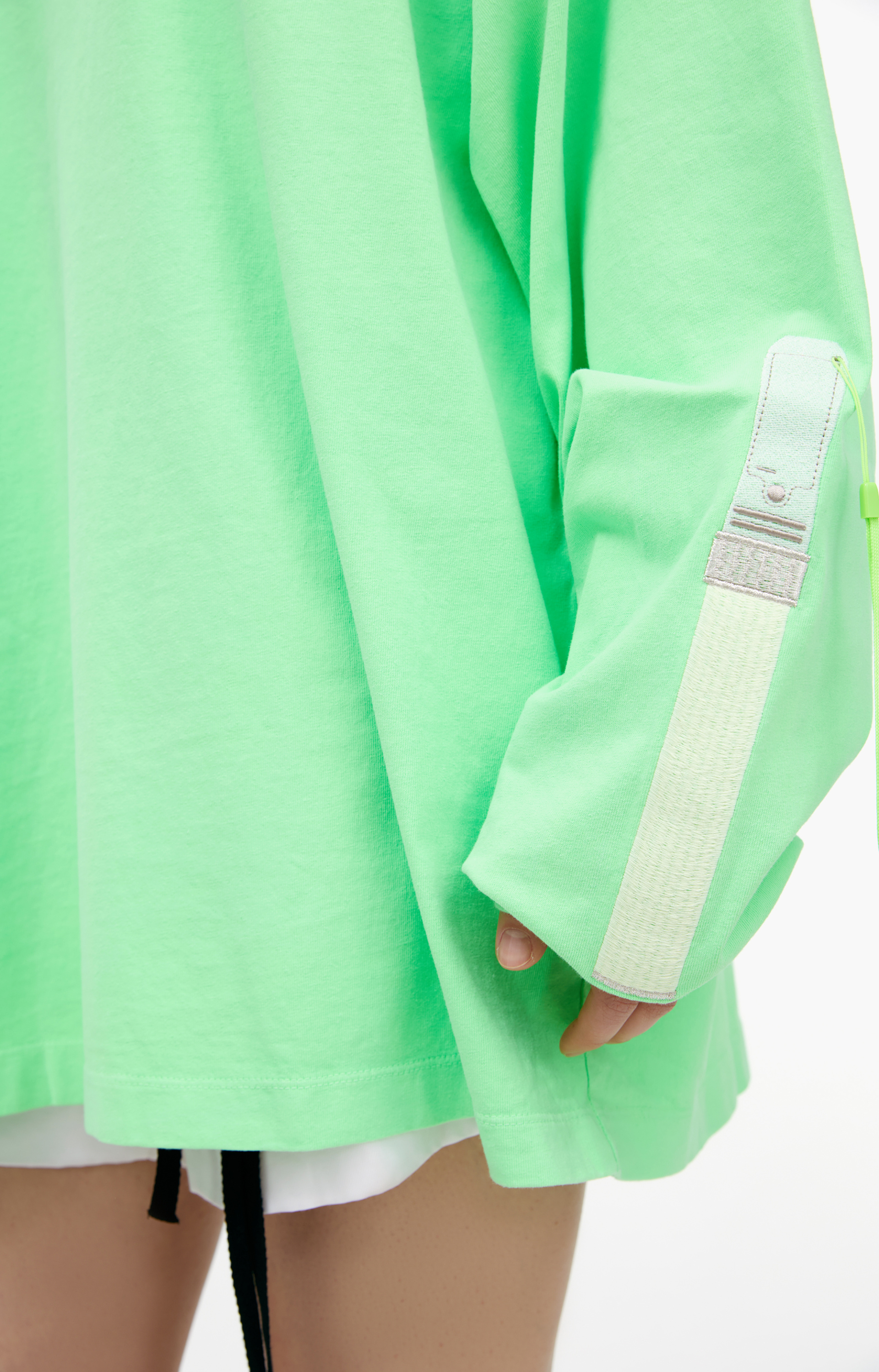 Doublet Хлопковый лонгслив с принтом