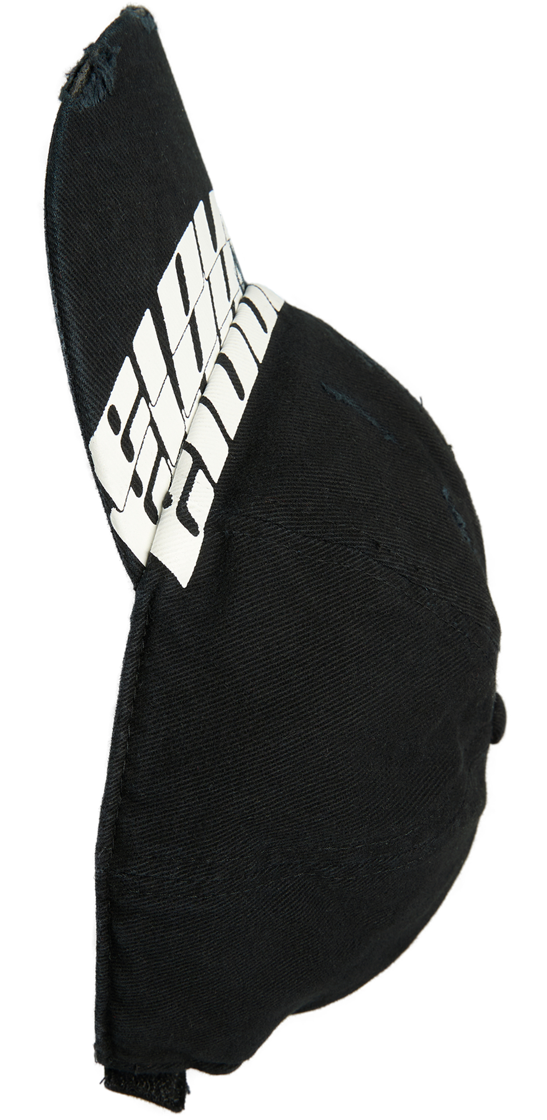 RRR123 Кепка с рваным эффектом