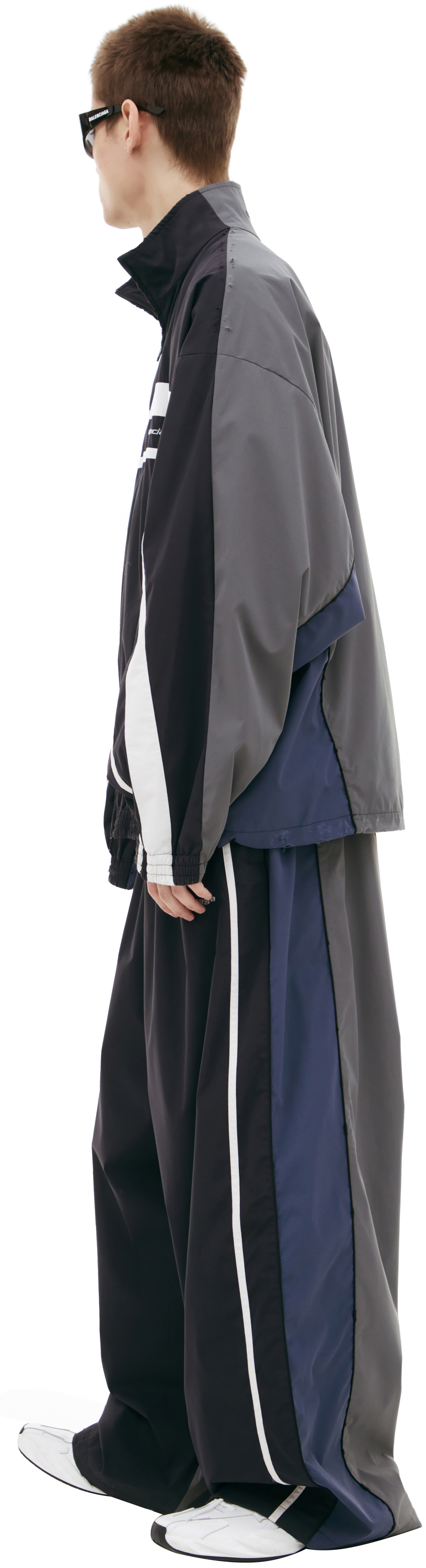 Balenciaga Черная куртка с логотипом