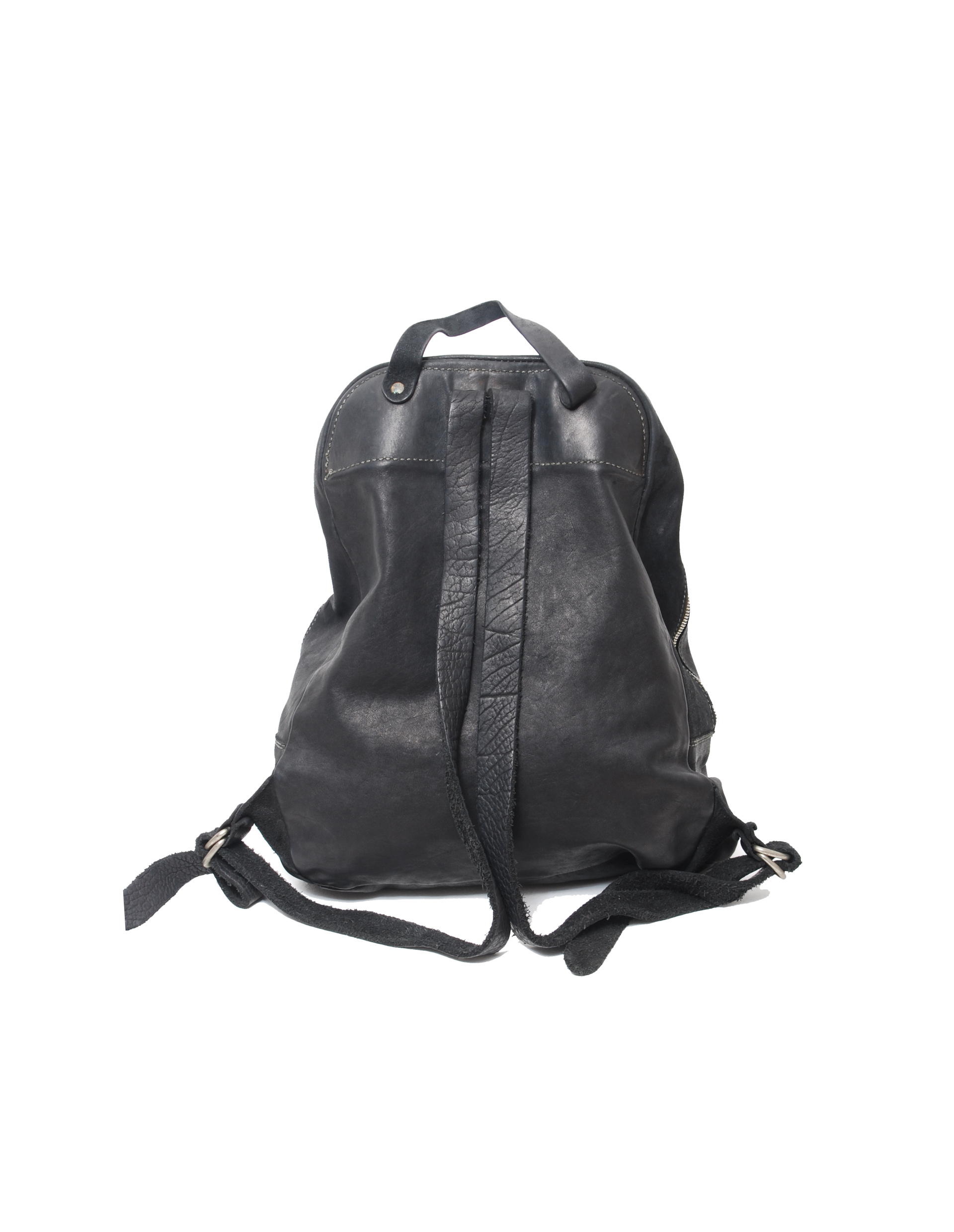 Guidi Объемный кожаный рюкзак