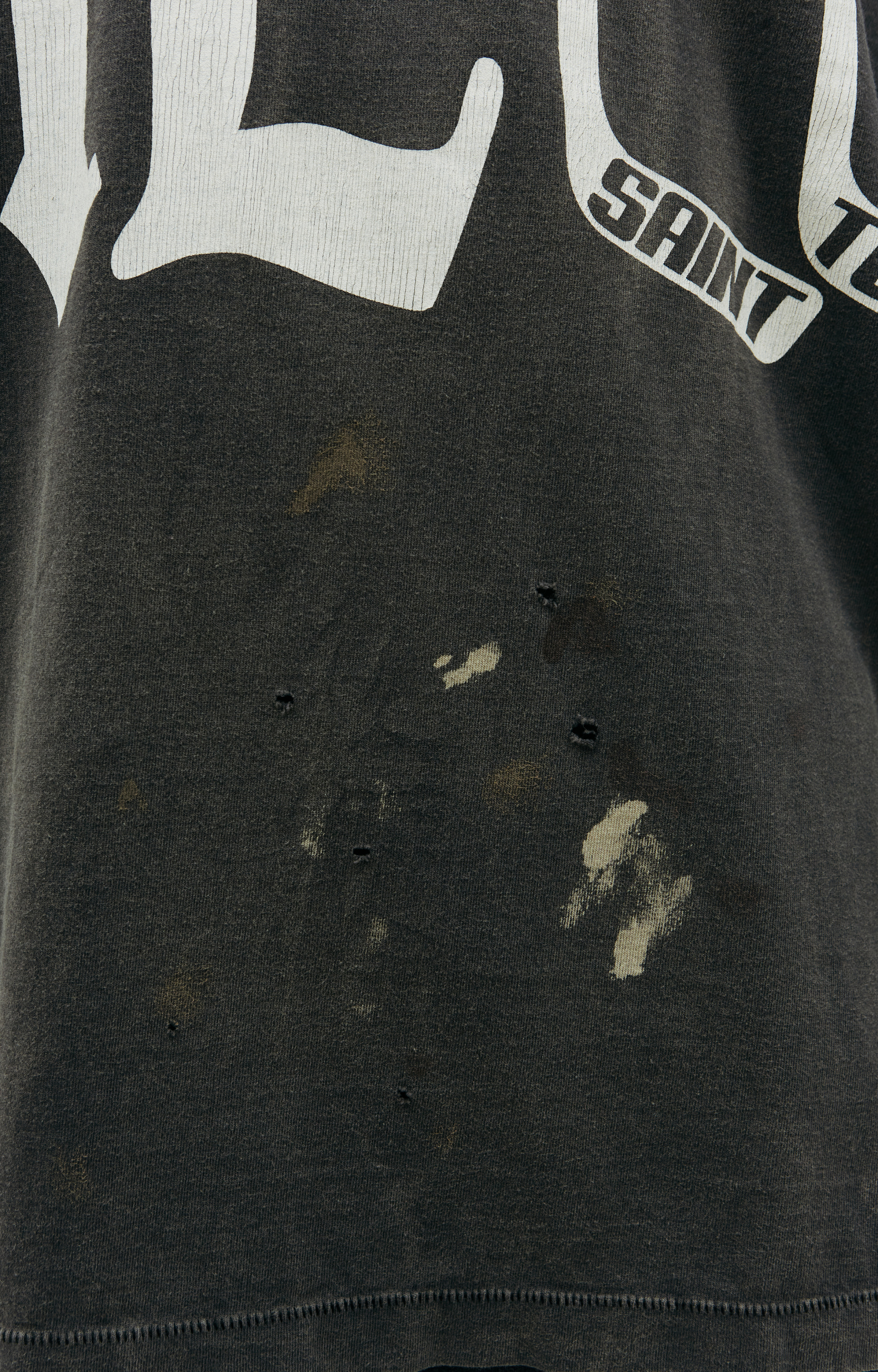 Saint Michael Лонгслив Saint Michael x Denim Tears с принтом Hell