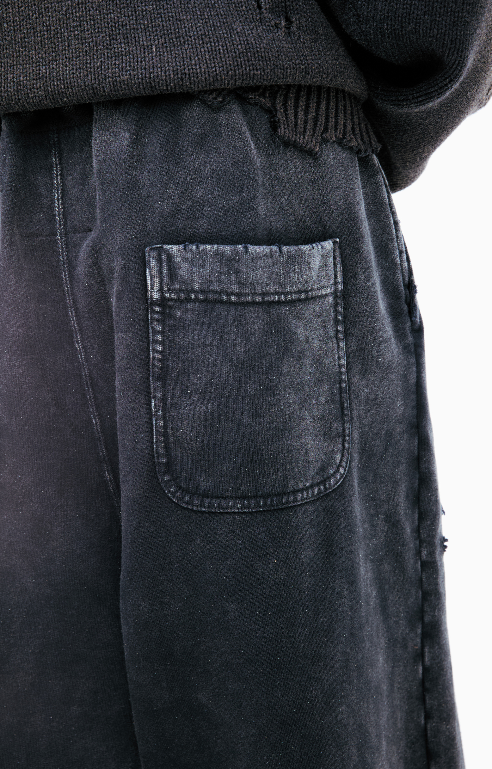 Maison Mihara Yasuhiro Широкие спортивные брюки с логотипом