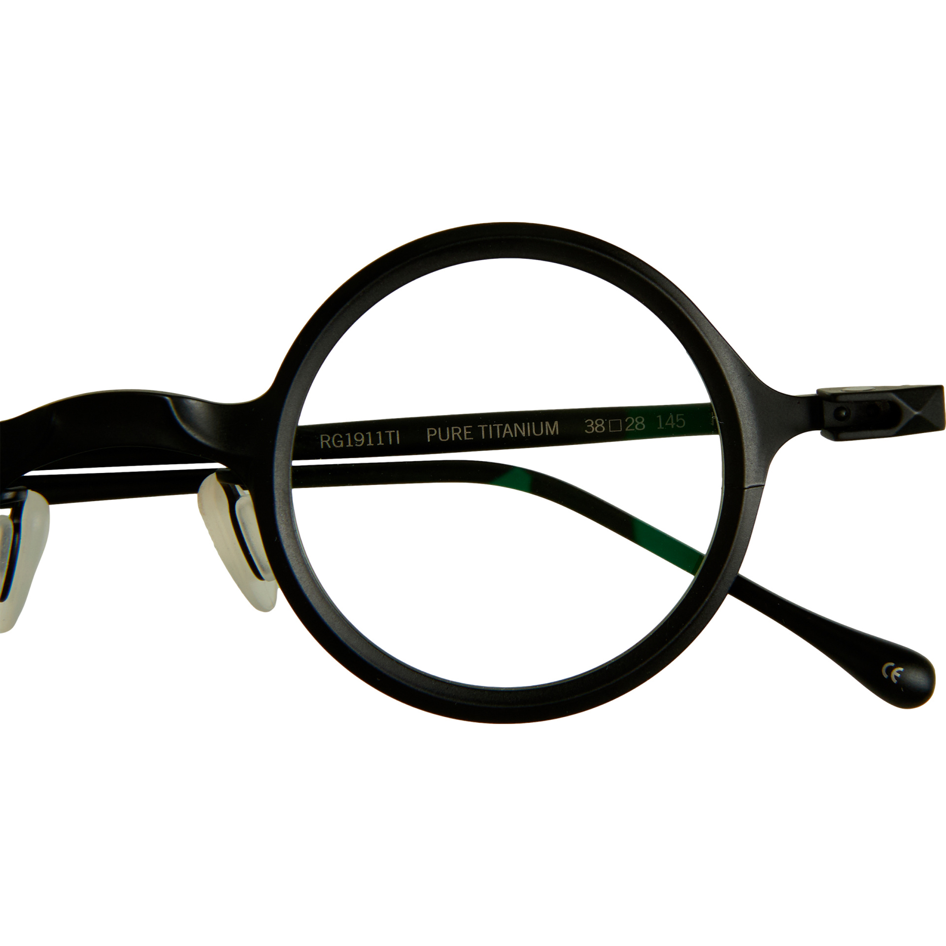 Ziggy Chen Очки-0M2616001/04 круглые очки с изогнутыми заушниками, черн.\\черн.