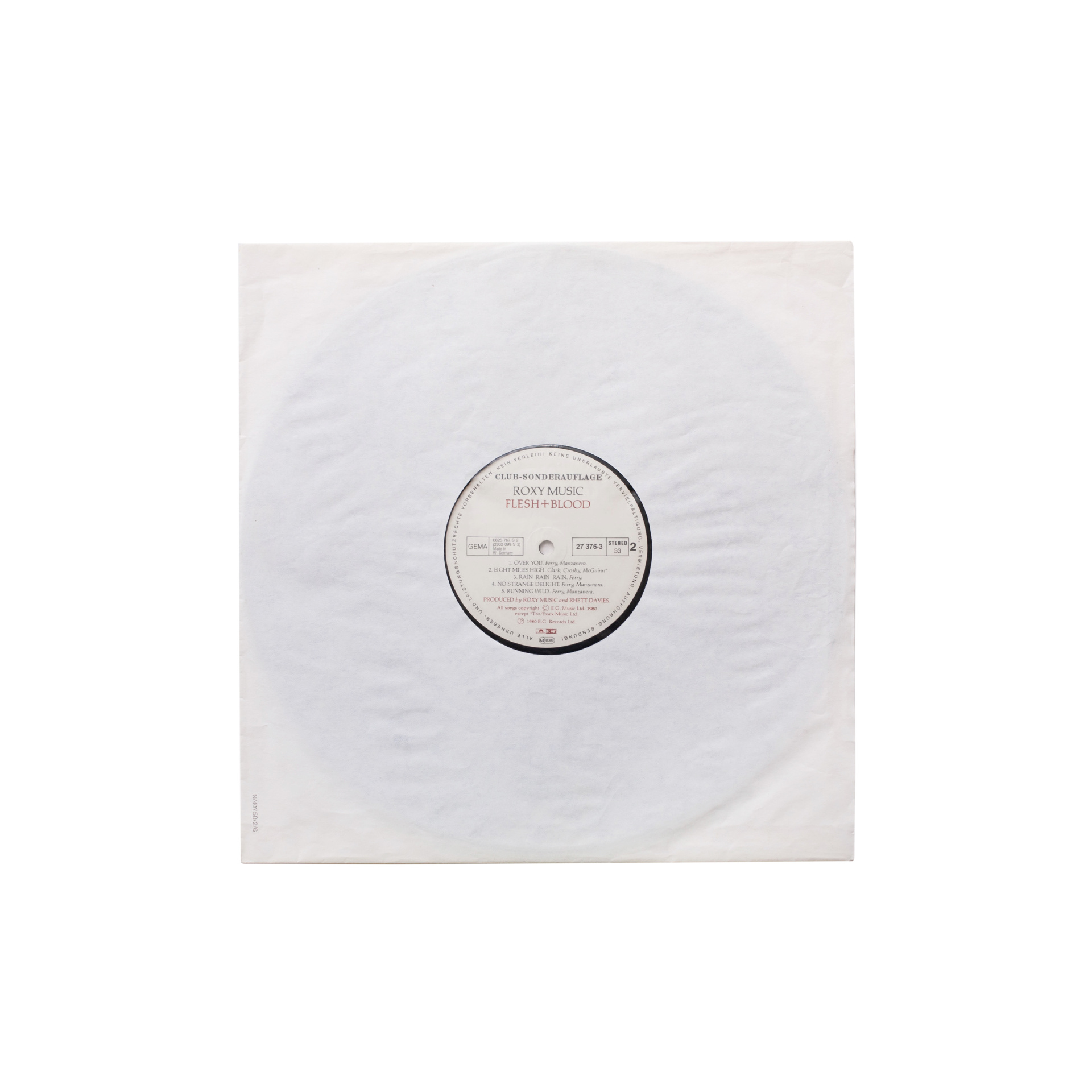  Винил Roxy Music - Flesh + Blood