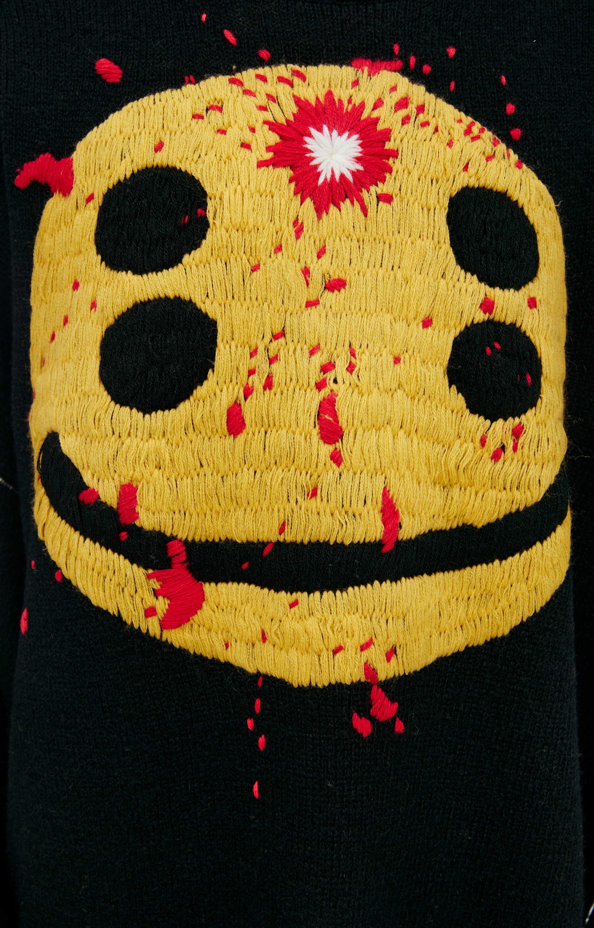 Saint Mxxxxxx Вязаный свитер с вышивкой