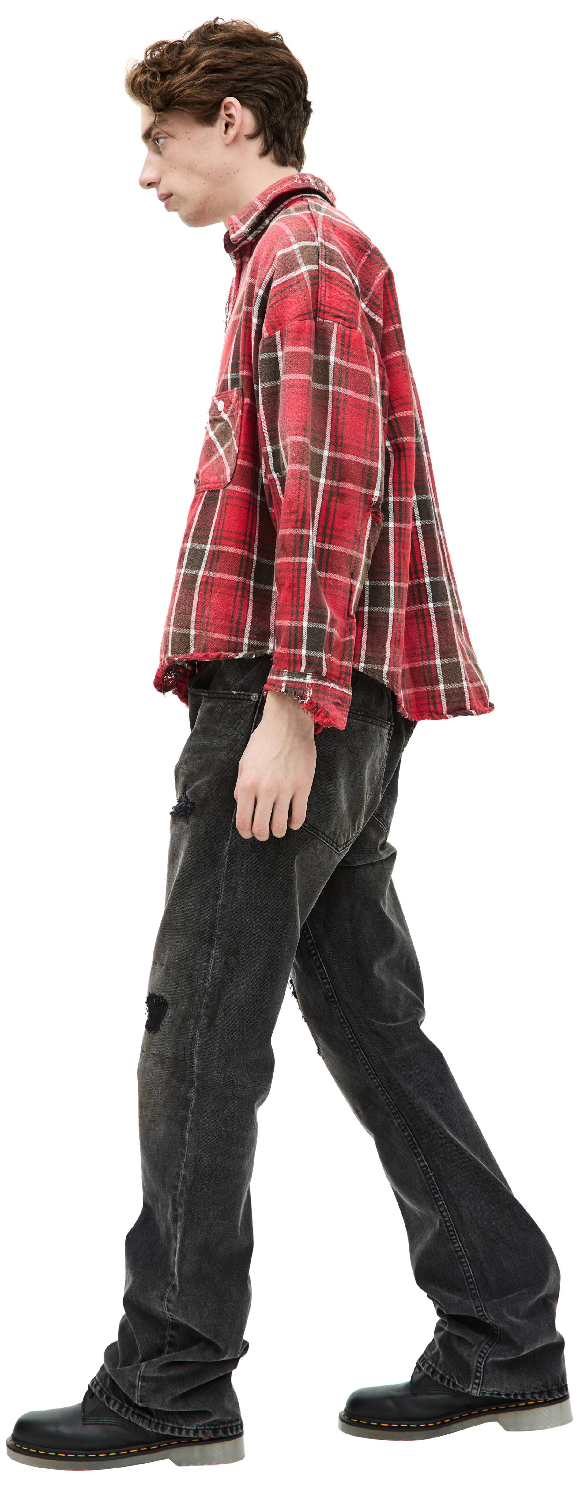 Saint Mxxxxxx Фланелевая рубашка в клетку