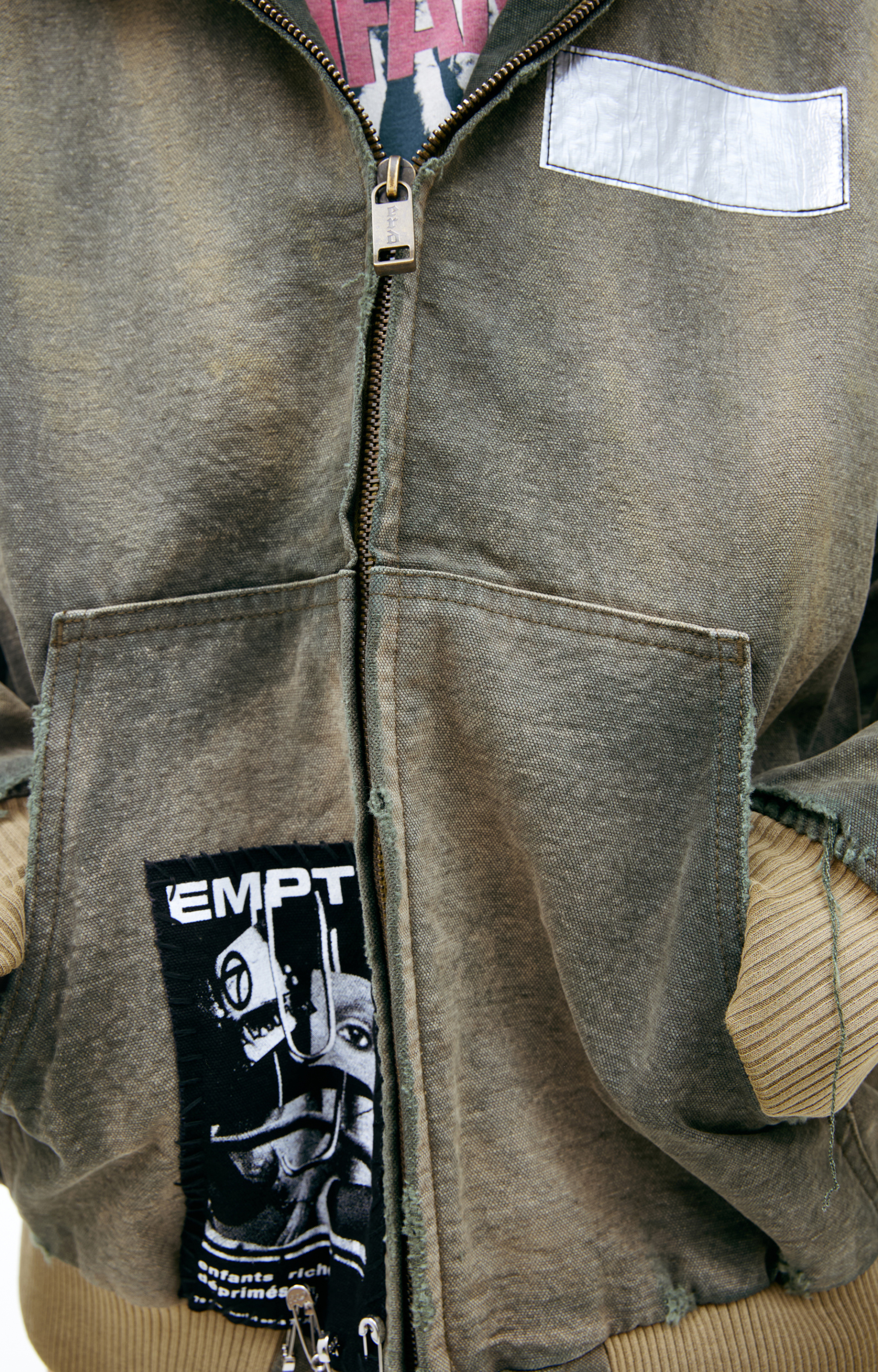 Enfants Riches Déprimés Джинсовая куртка с патчем