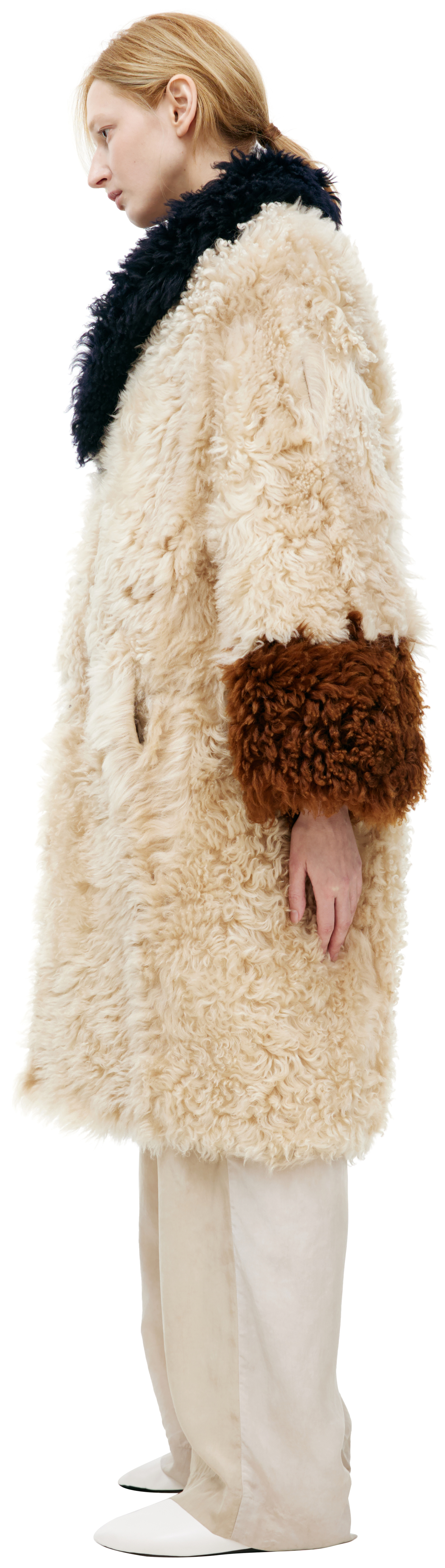 Marni Комбинированное пальто