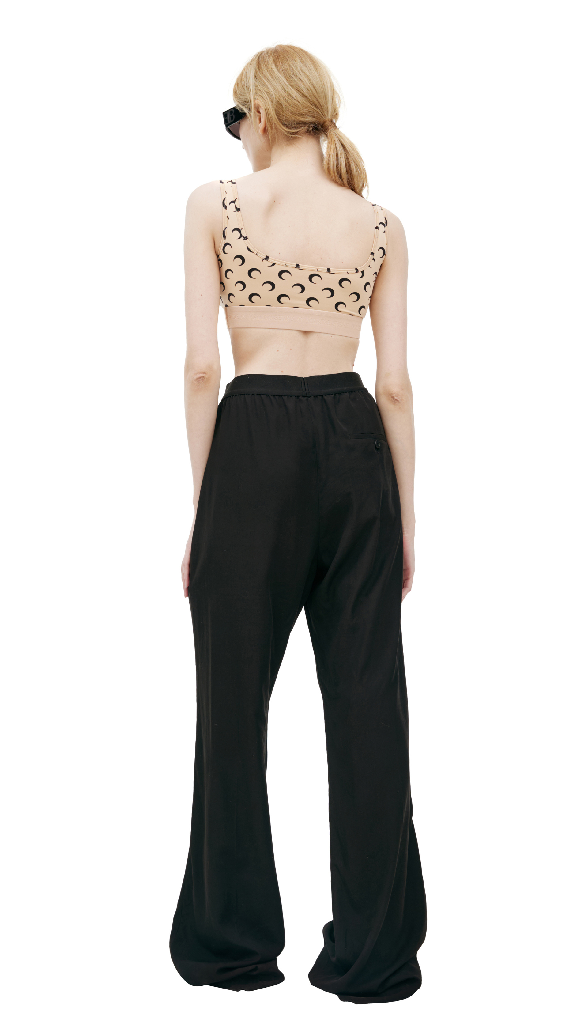 MARINE SERRE Бра с монопринтом Moon