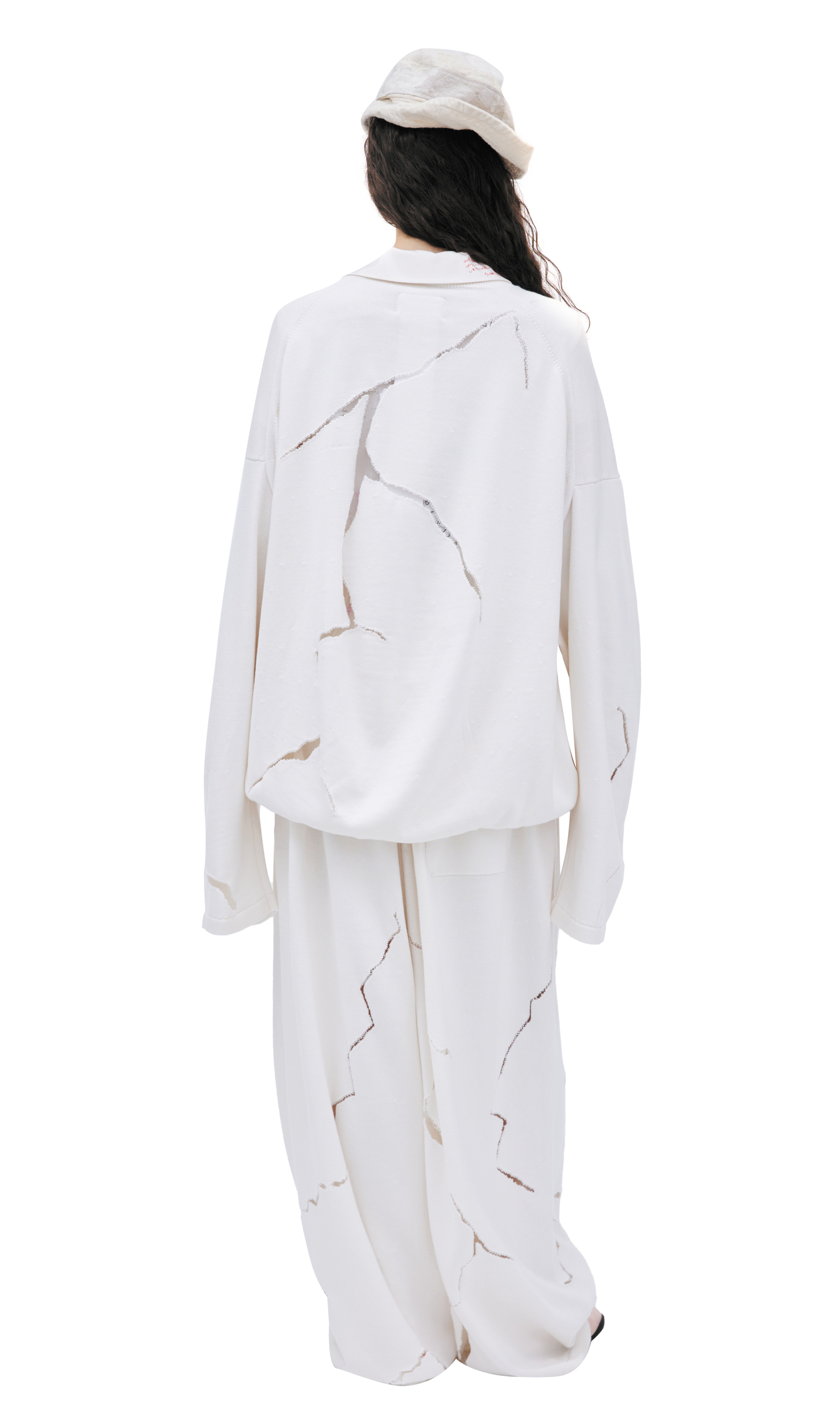 Doublet Свитшот CRACKED EGG KNIT
