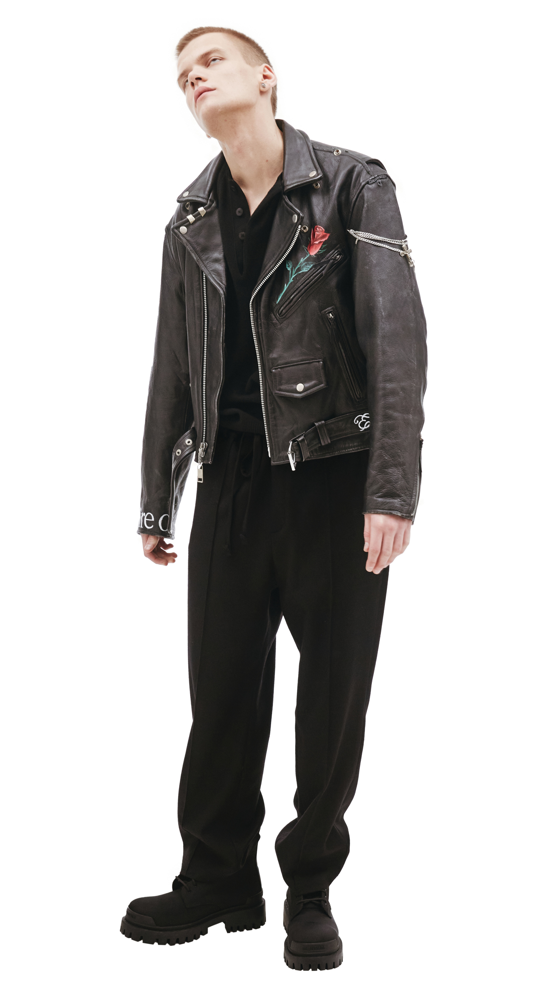 Enfants Riches Déprimés Кожаная куртка ERD X SVMOSCOW
