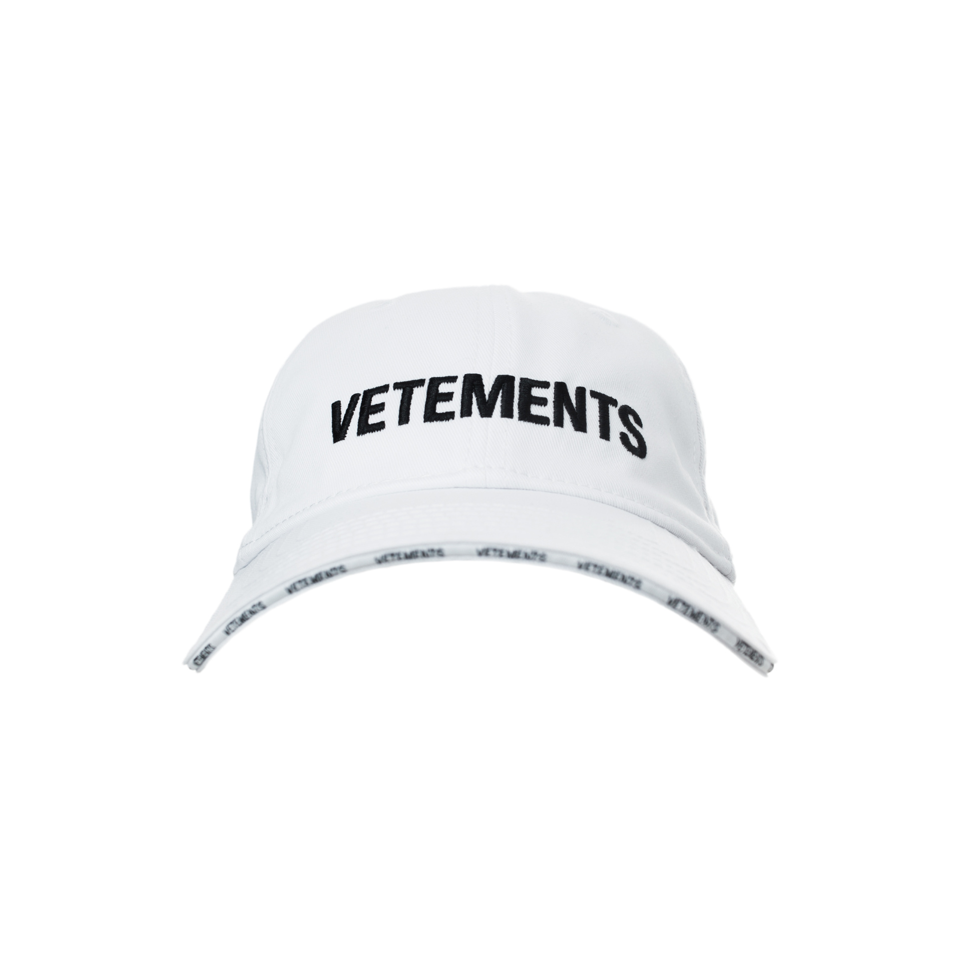 VETEMENTS Кепка с вышивкой логотипа