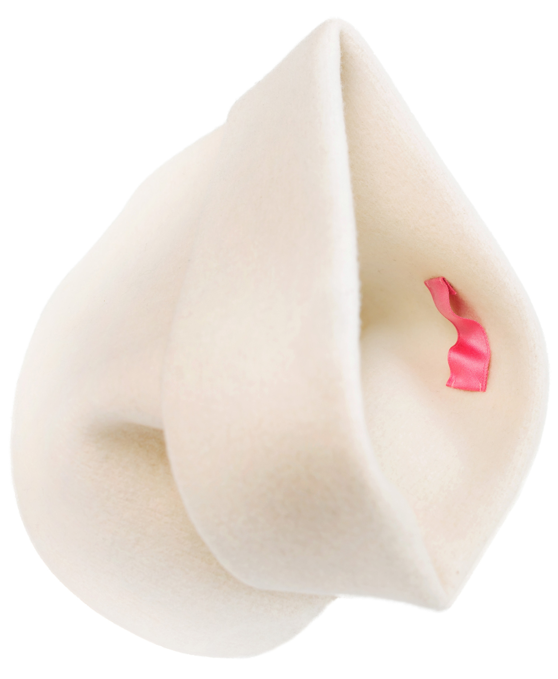 Y\'s Оверсайз шапка кремового цвета