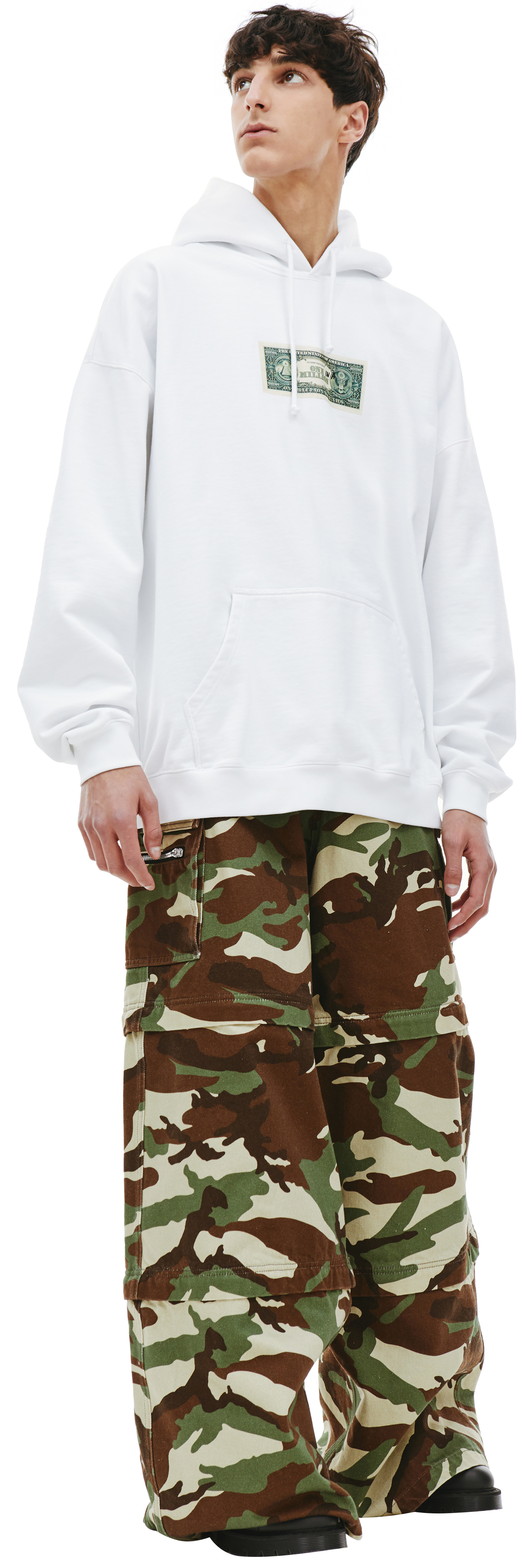 VETEMENTS Оверсайз худи \'One in a Million\'