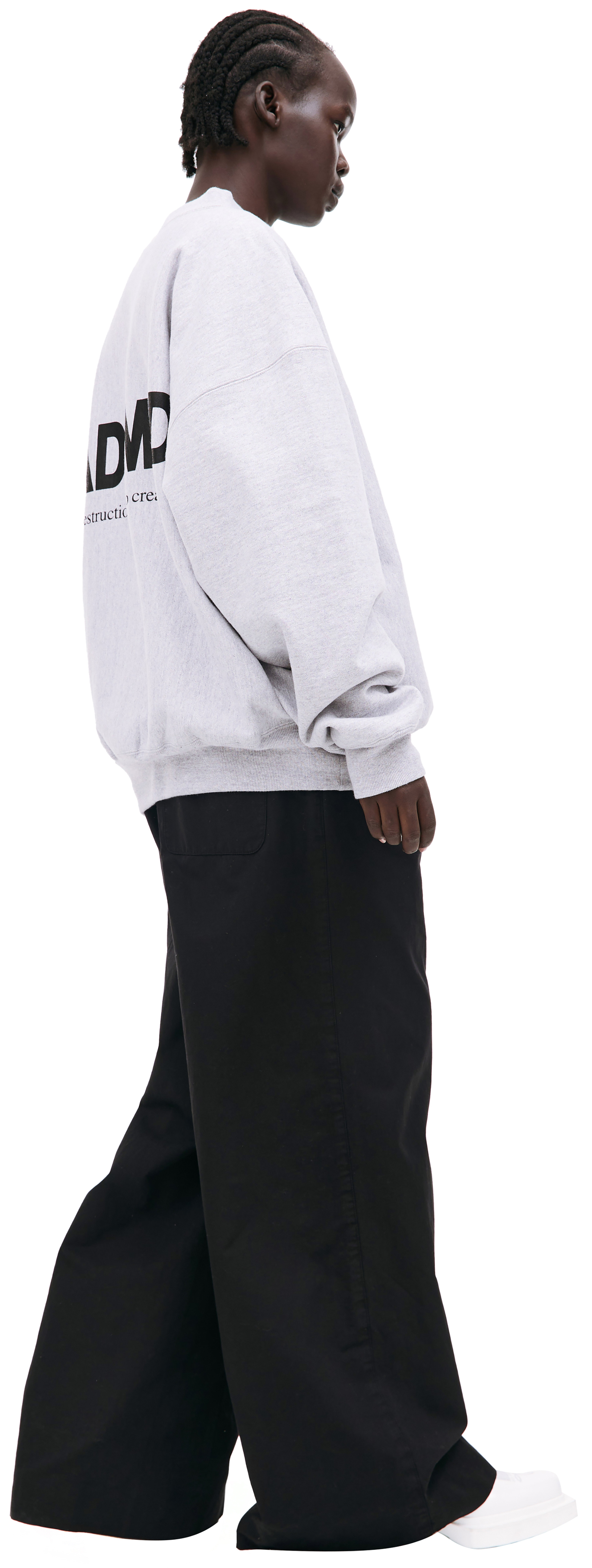 Readymade Серый свитшот с логотипом