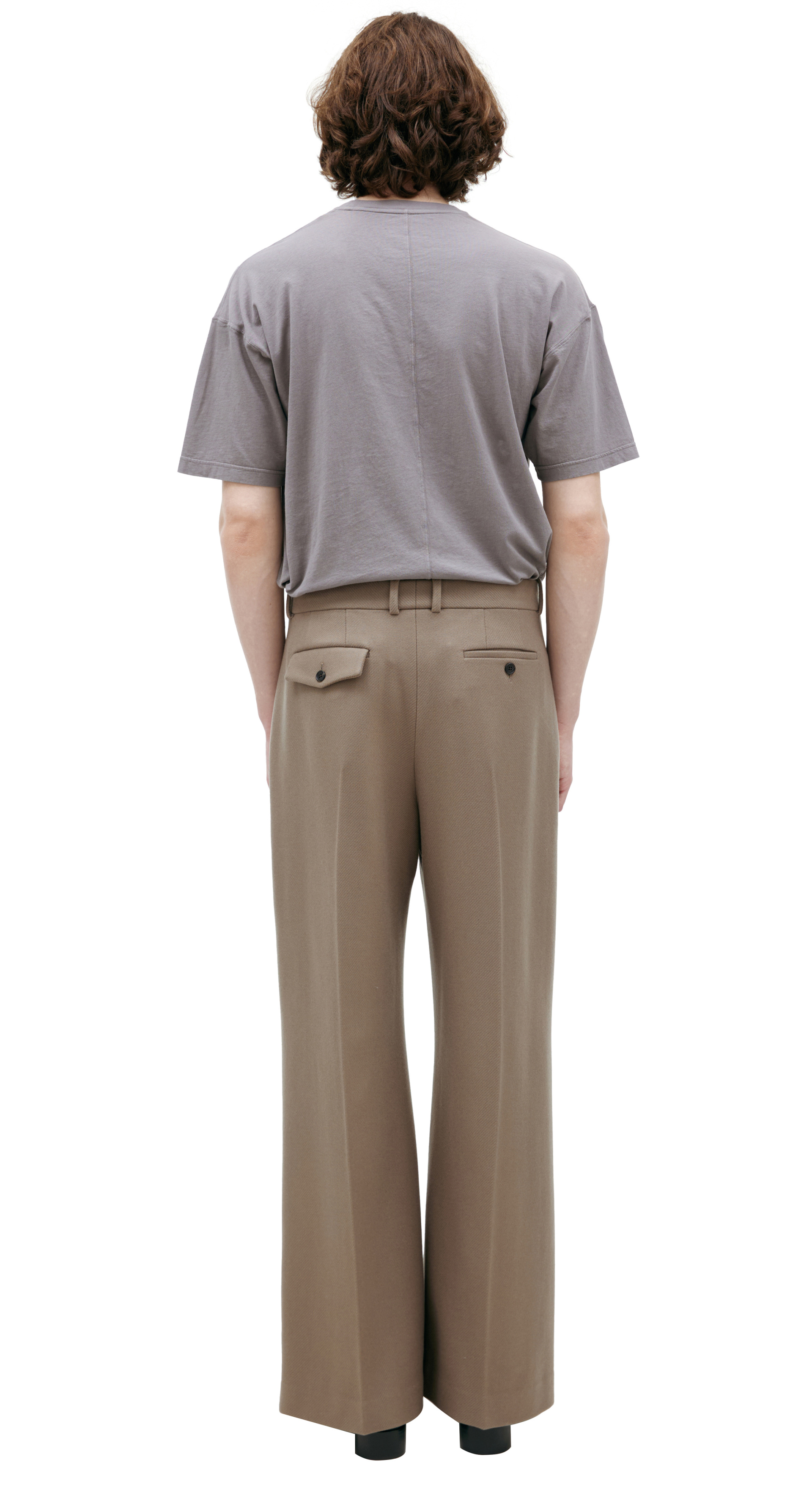 The Row Широкие брюки из шерсти