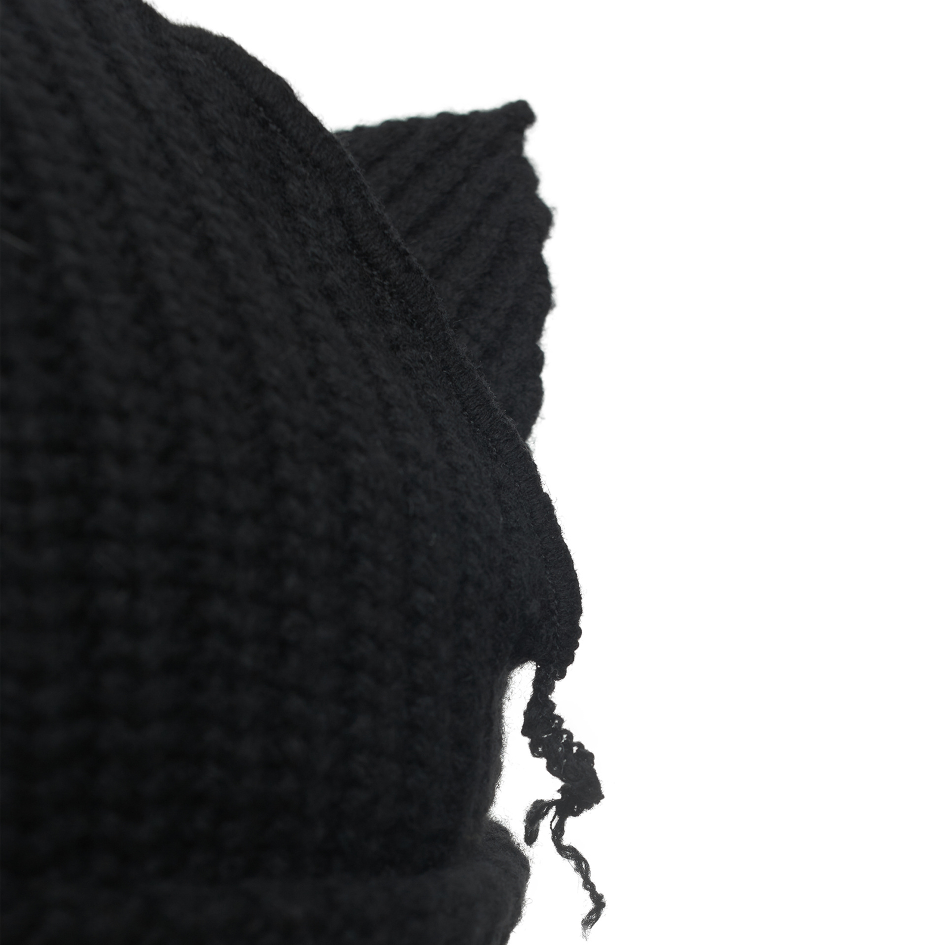 CHARLES JEFFREY LOVERBOY Вязаная шапка с маленькими ушами и патчем