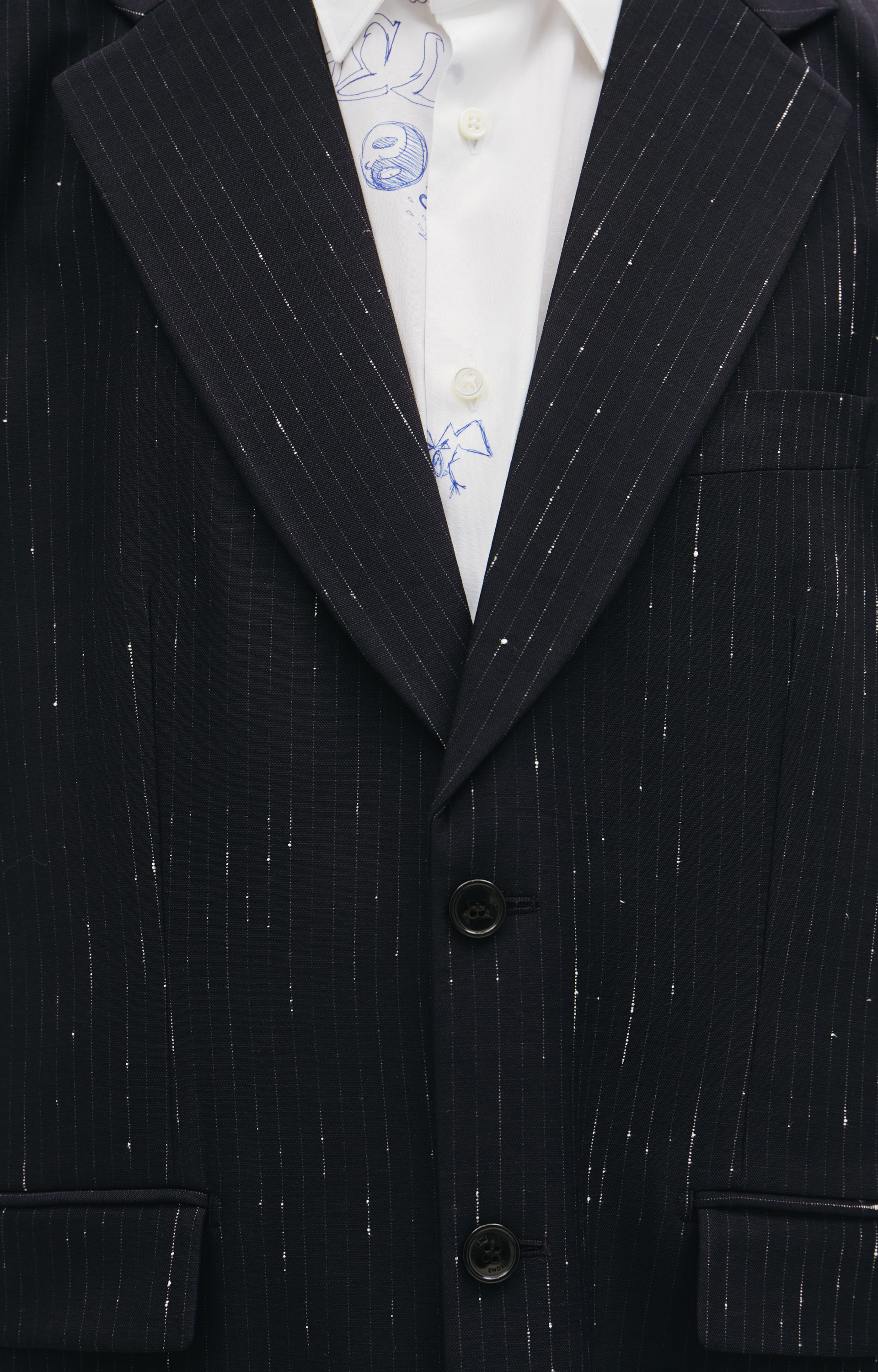 VETEMENTS Длинный пиджак без рукавов