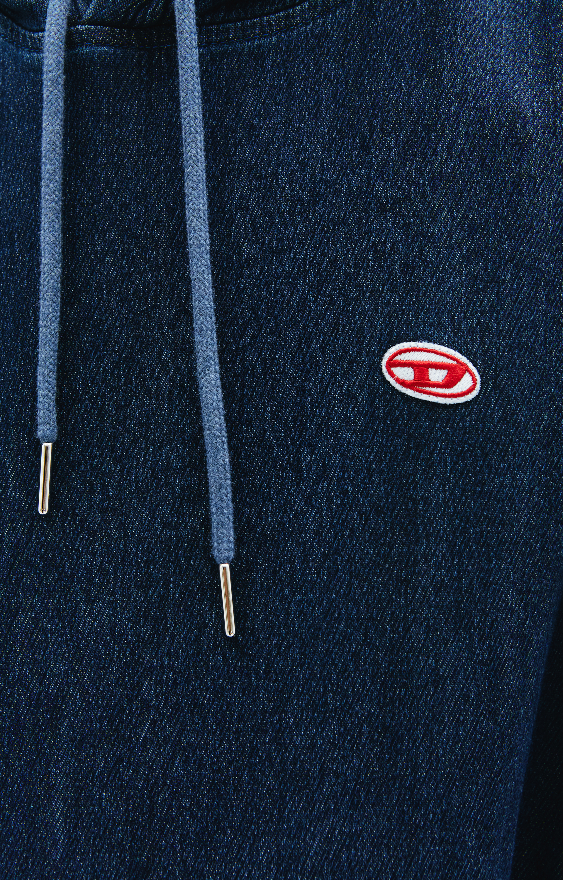 Diesel Джинсовое худи D-UM-RIB