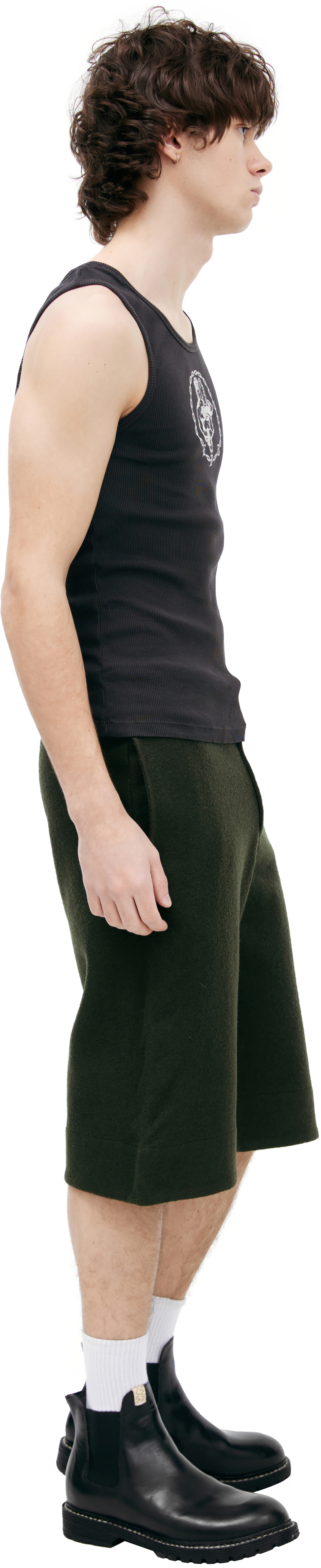 Enfants Riches Déprimés Черная майка из хлопка