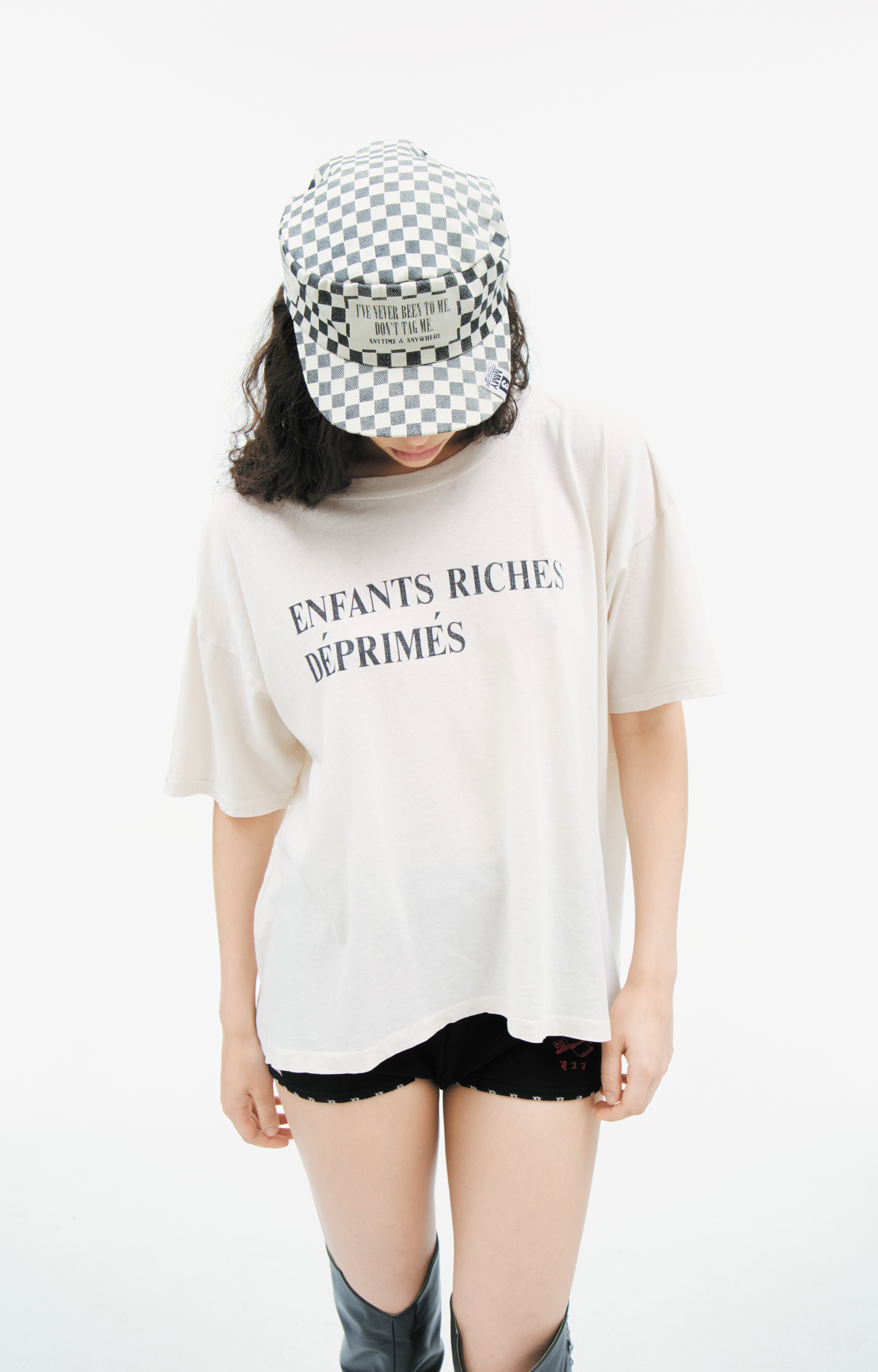 Enfants Riches Déprimés Белая футболка с логотипом