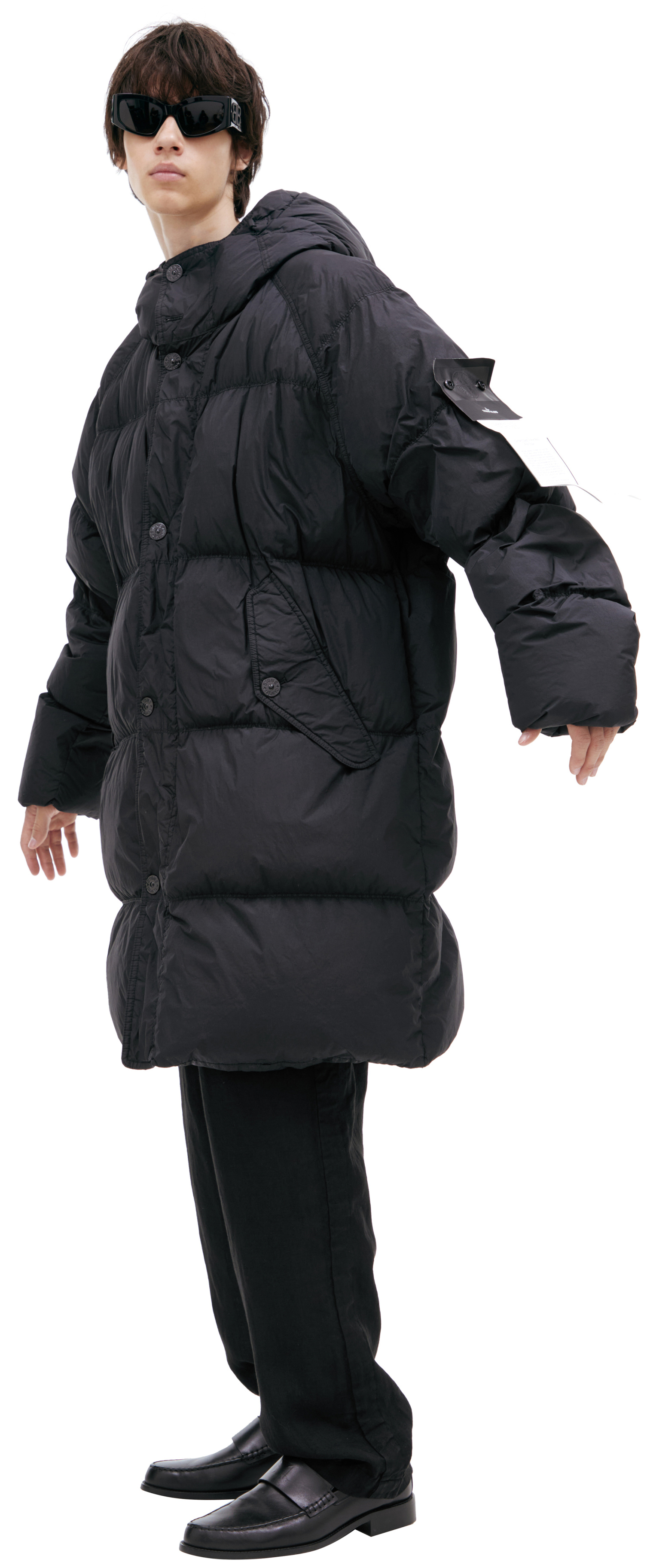 Stone Island Пуховик с капюшоном