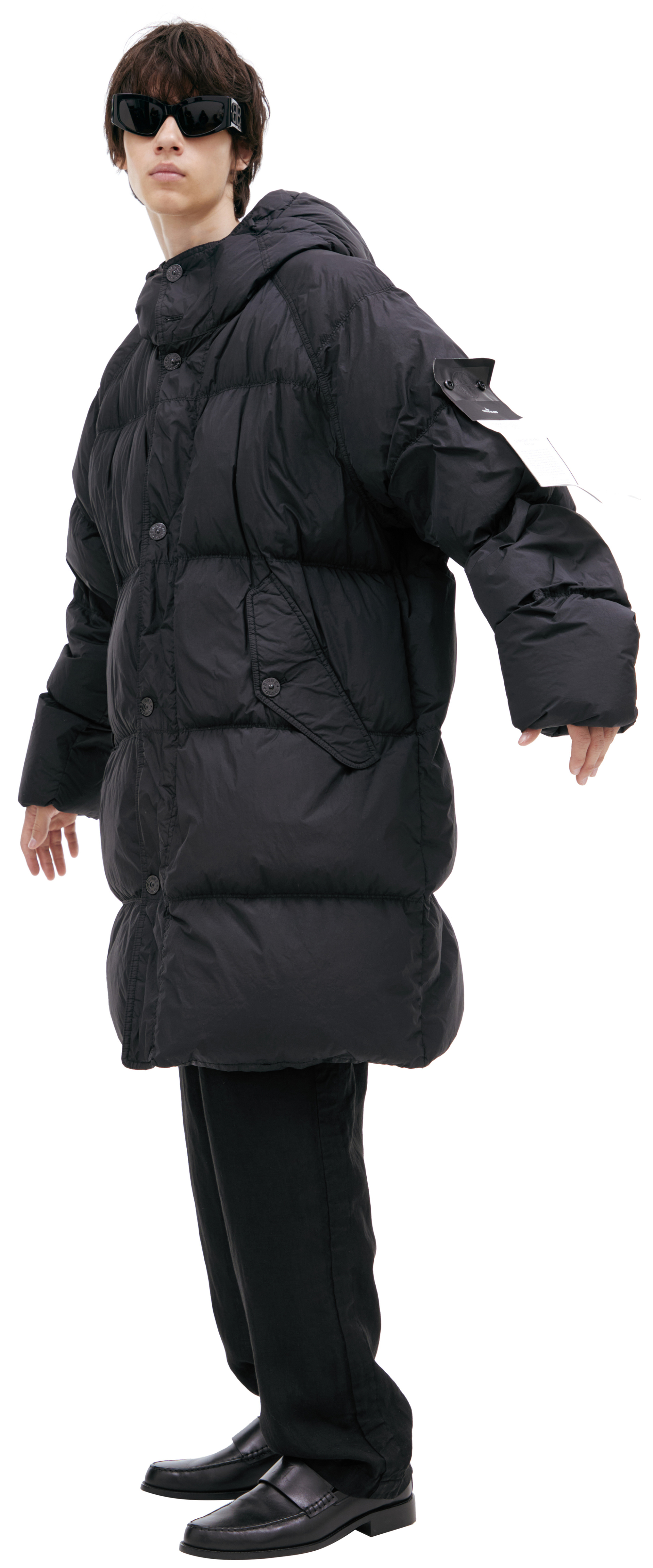 Stone Island Пуховик с капюшоном