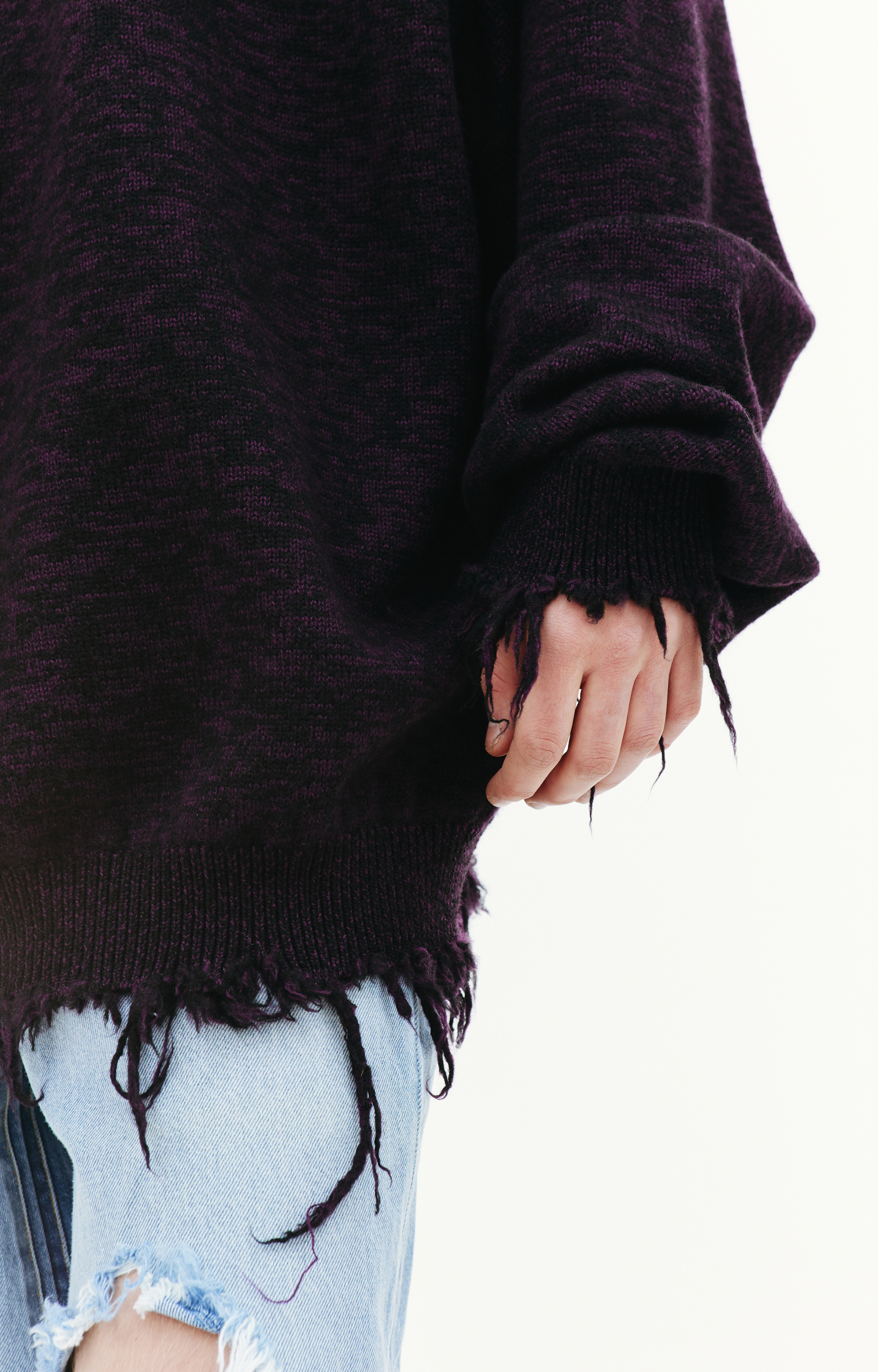 VETEMENTS Шерстяной свитер с принтом Afterlife