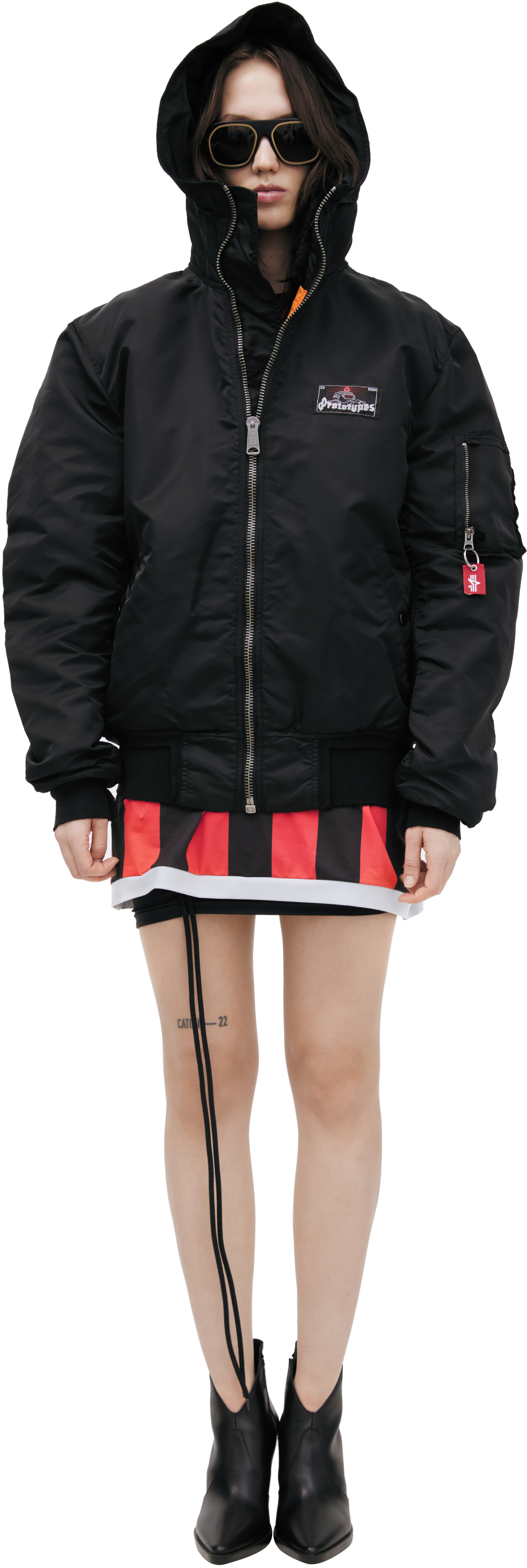 PROTOTYPES Бомбер PROTOTYPES x Alpha Industries