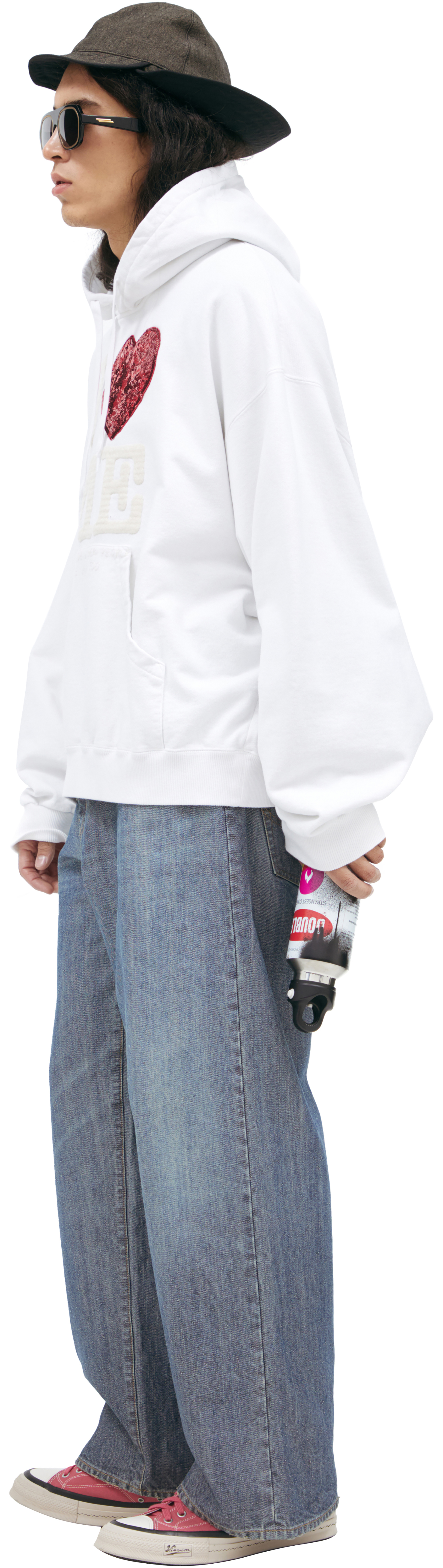 Doublet Hoodie \'I love me\'