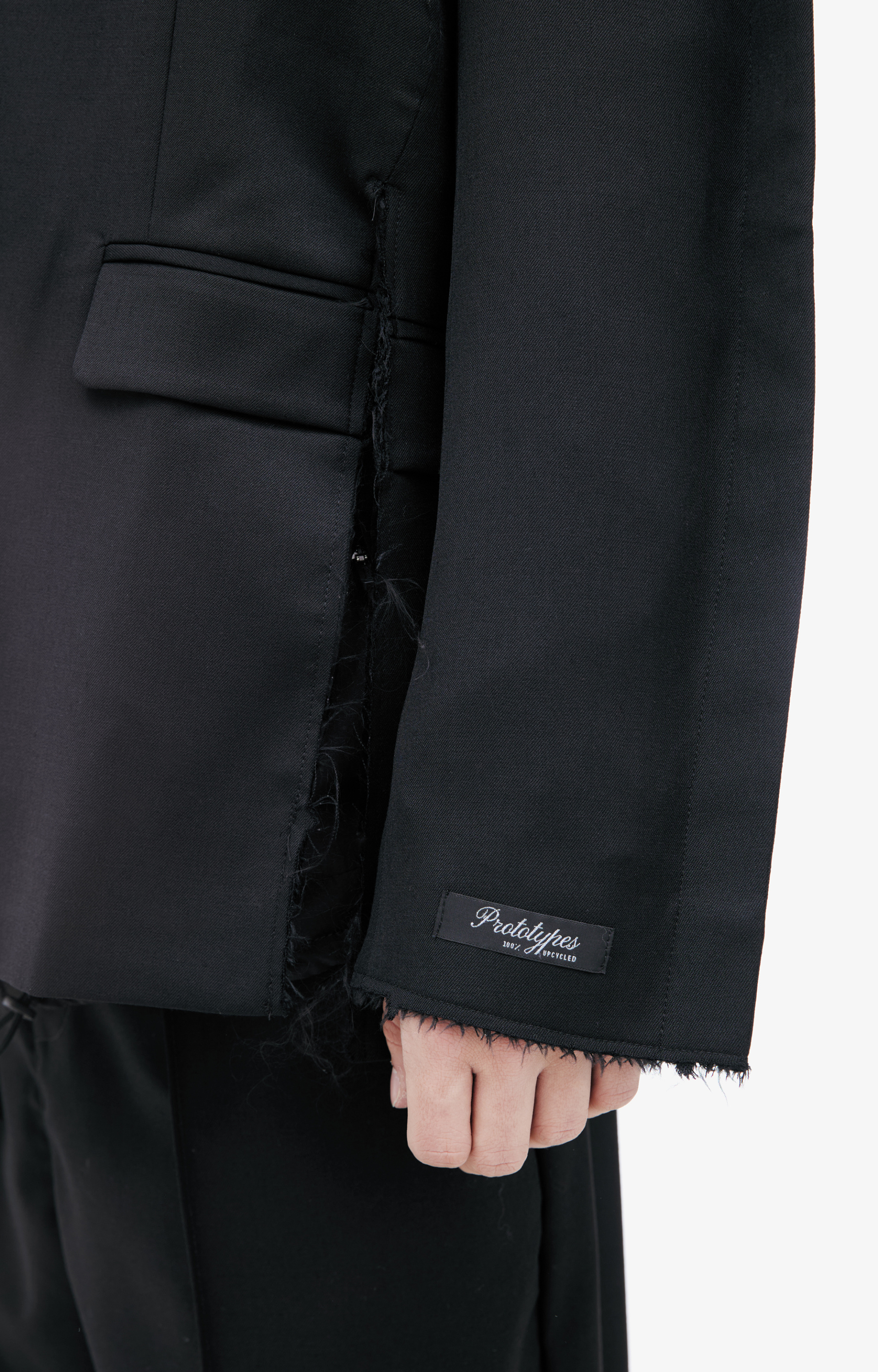 PROTOTYPES Пиджак с необработанными краями