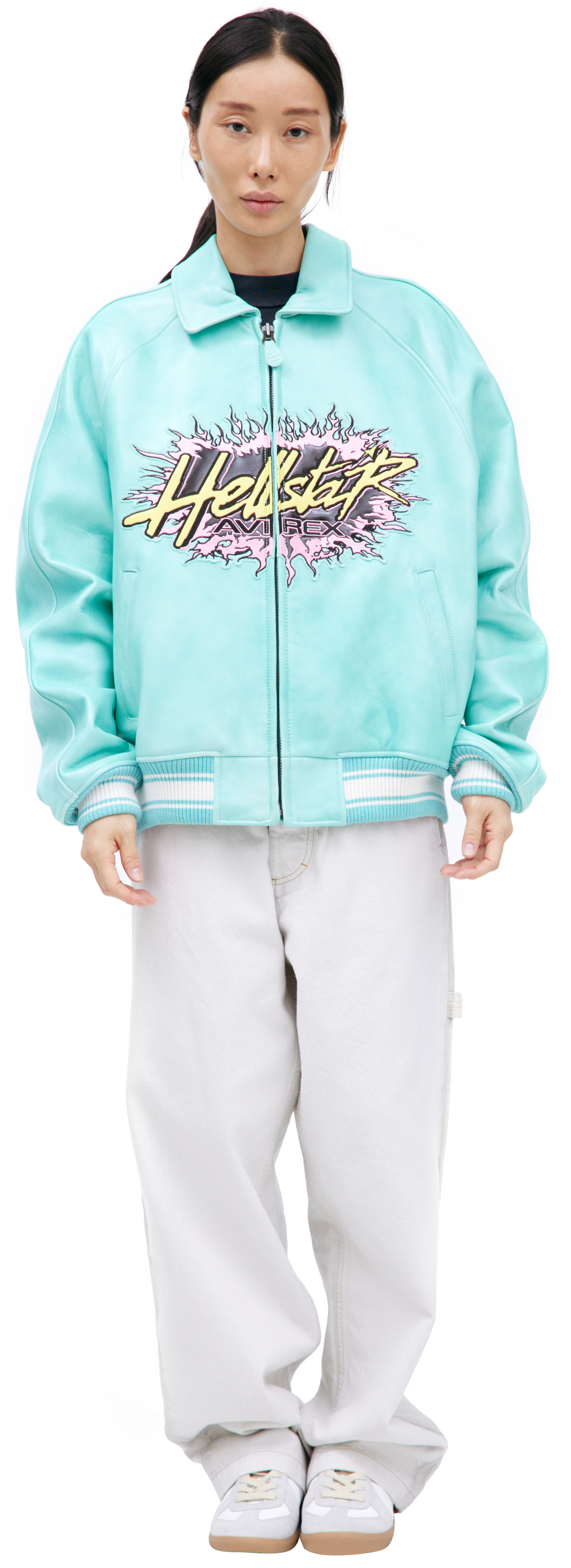 Hellstar Бомбер Hellstar x Avirex