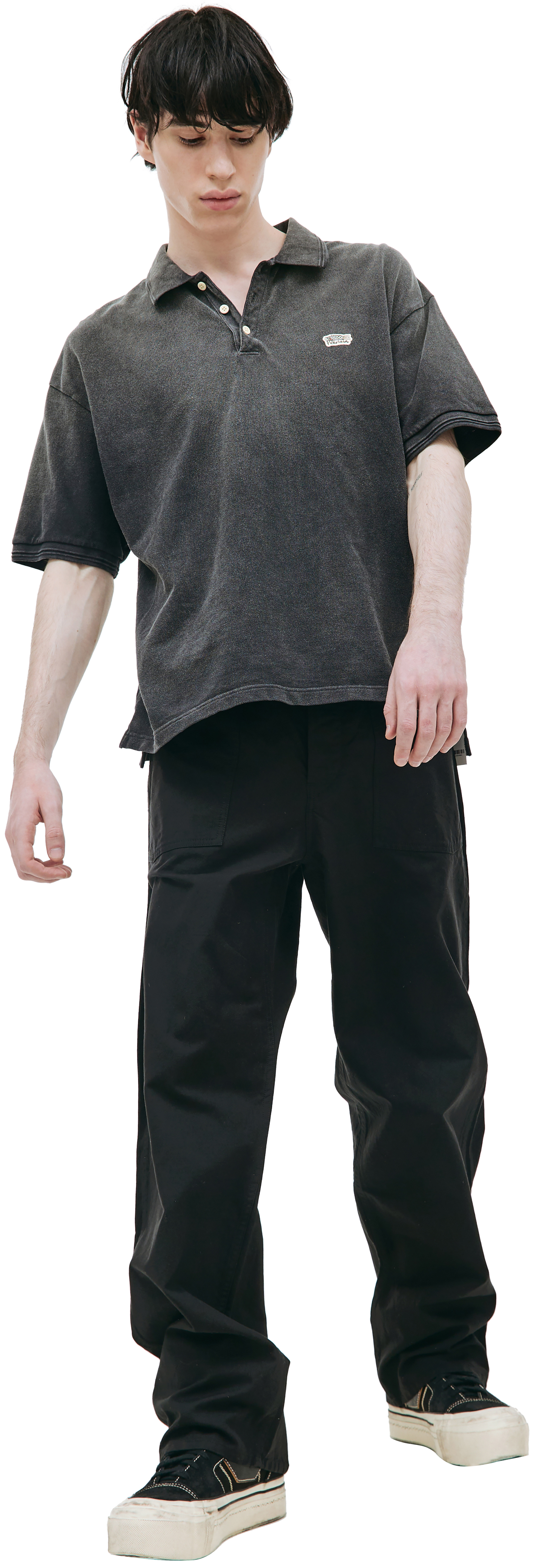 visvim Поло Jumbo Wellers с нашивкой