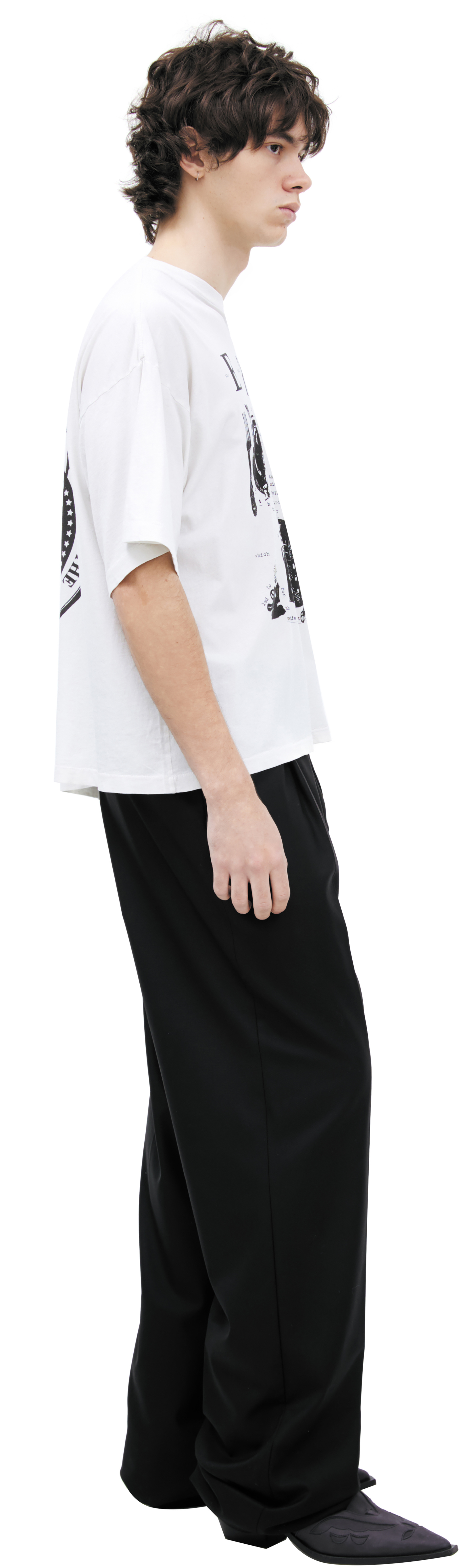 Enfants Riches Déprimés Белая футболка с принтами