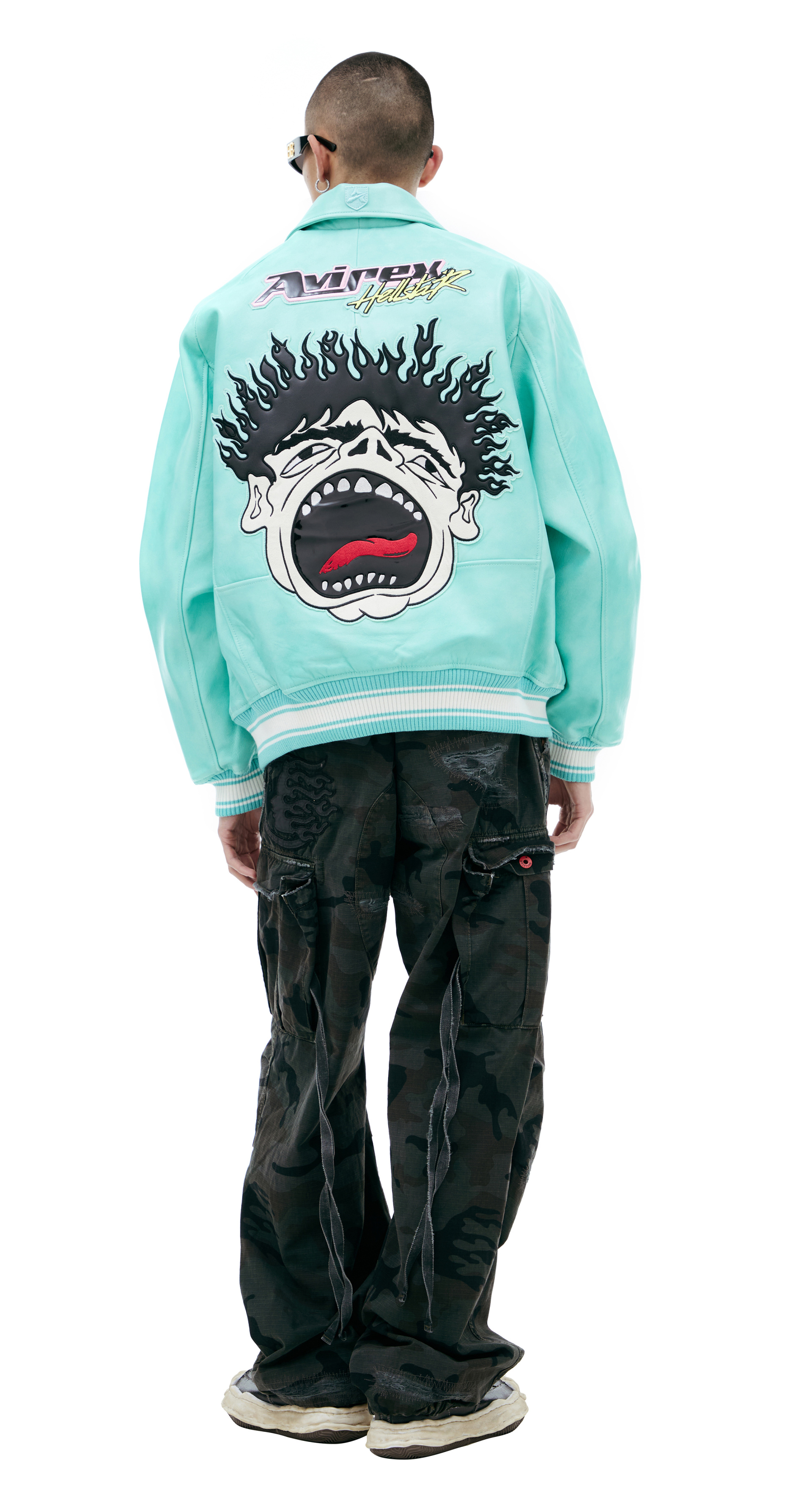 Hellstar Бомбер Hellstar x Avirex