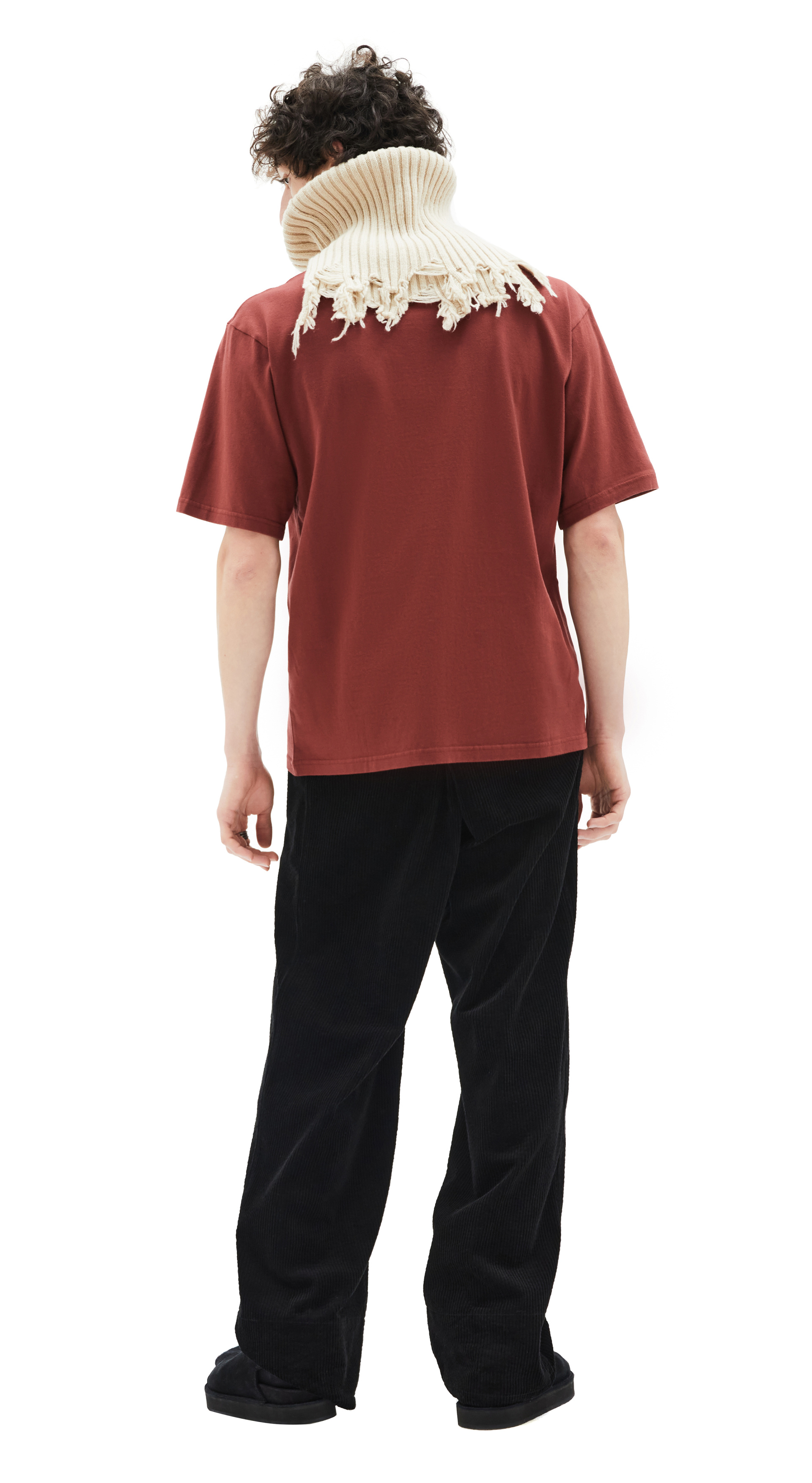 Undercover Бордовая Футболка c принтом