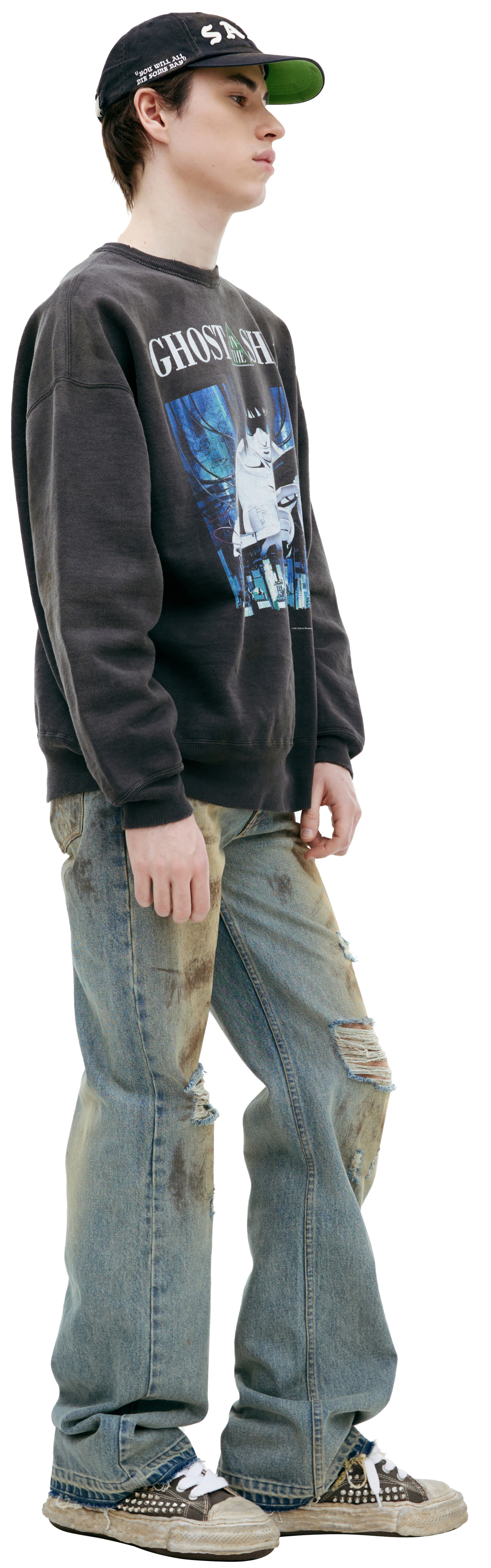 Saint Mxxxxxx Свитшот SAINT Mxxxxxx x Ghost in the Shell