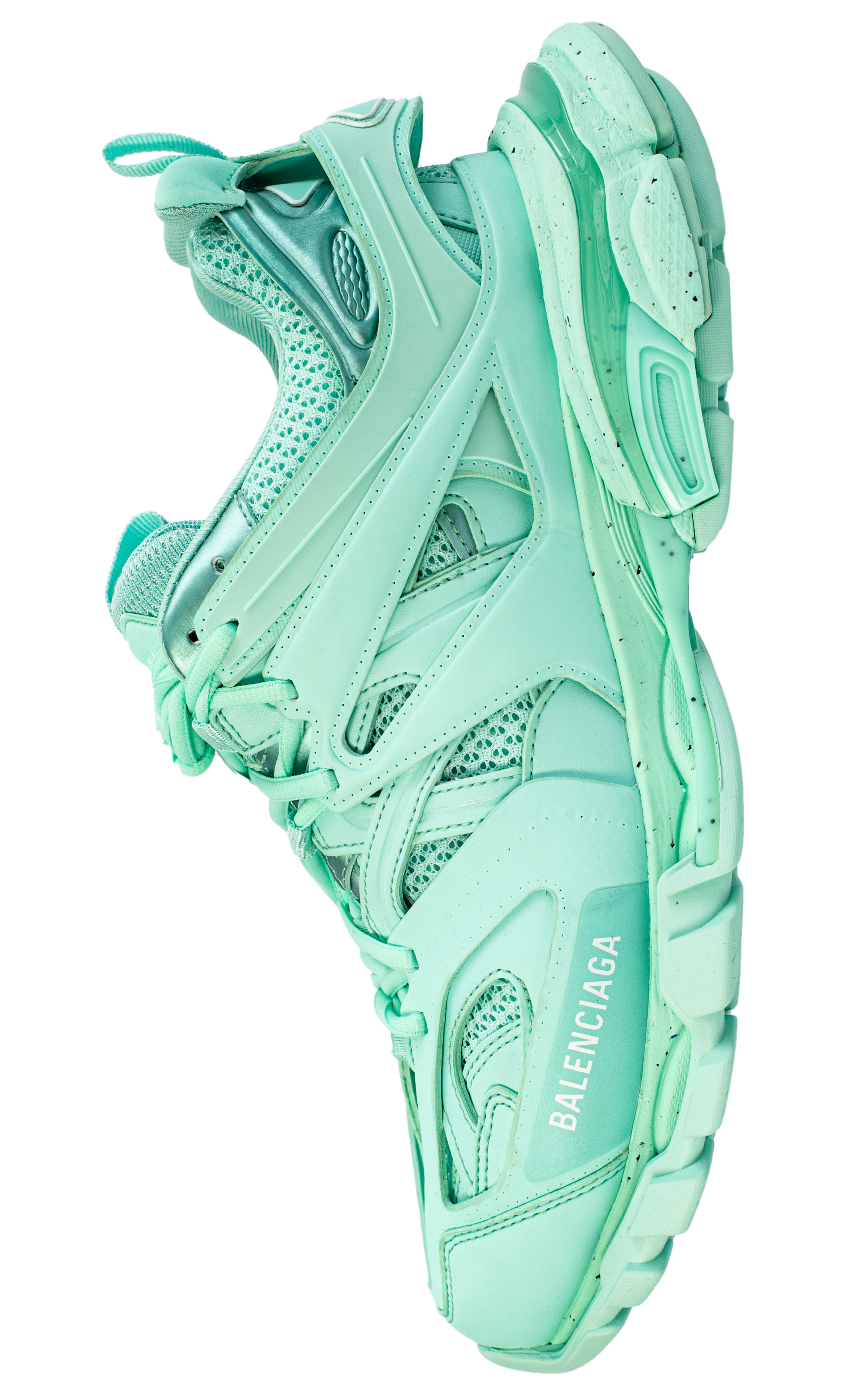 Balenciaga Кроссовки Track мятного цвета