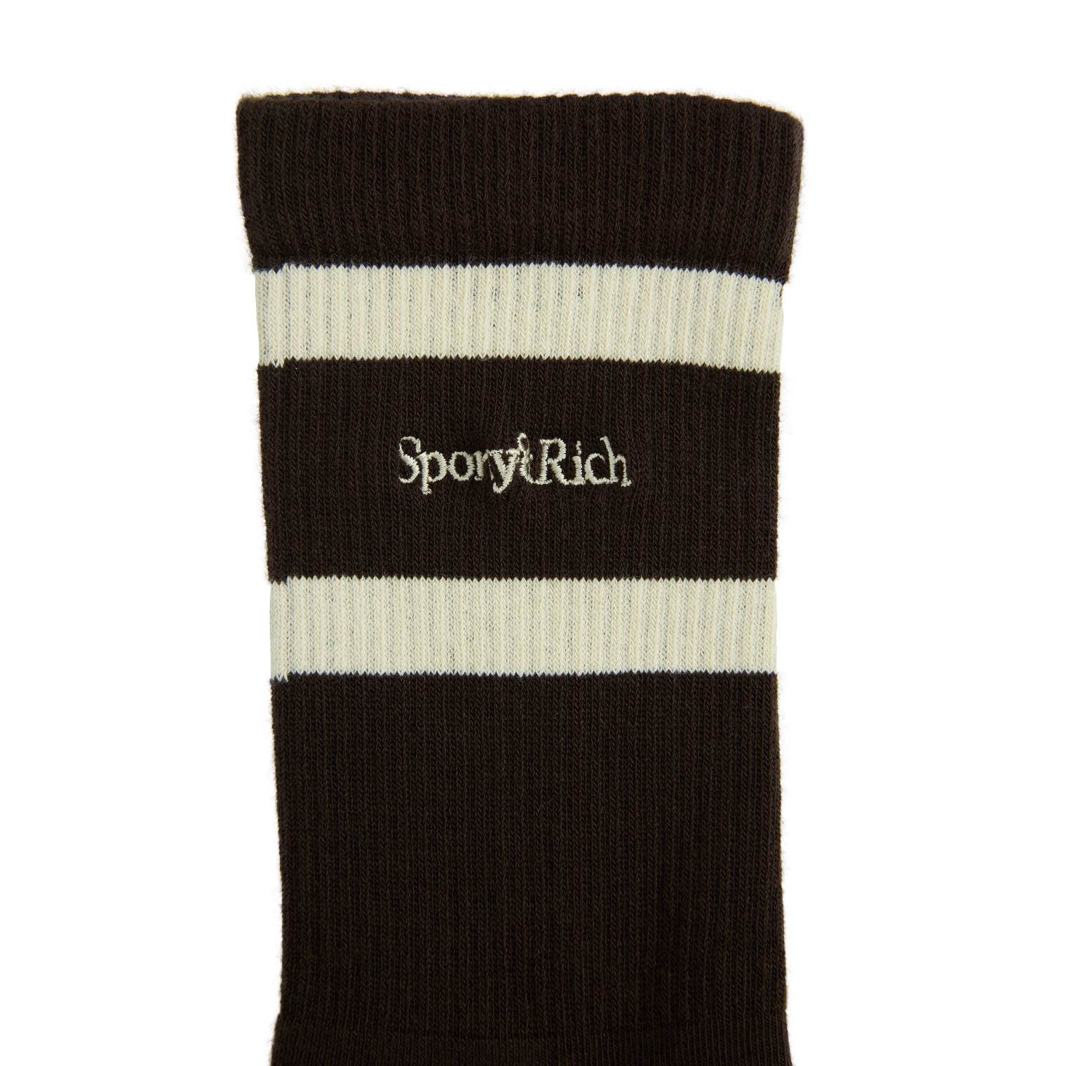 SPORTY & RICH Носки с вышитым логотипом