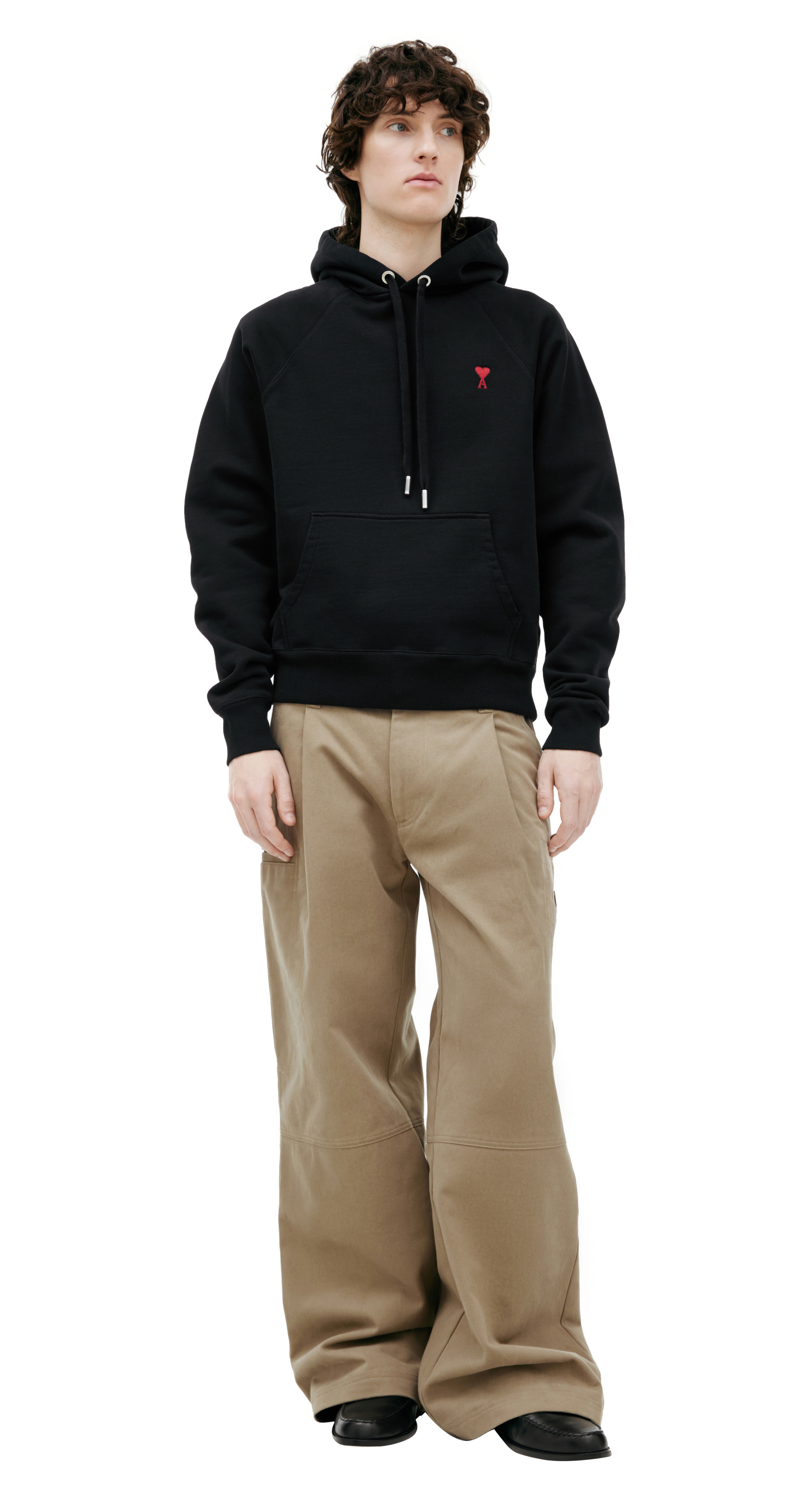 AMI PARIS Худи с вышитым логотипом