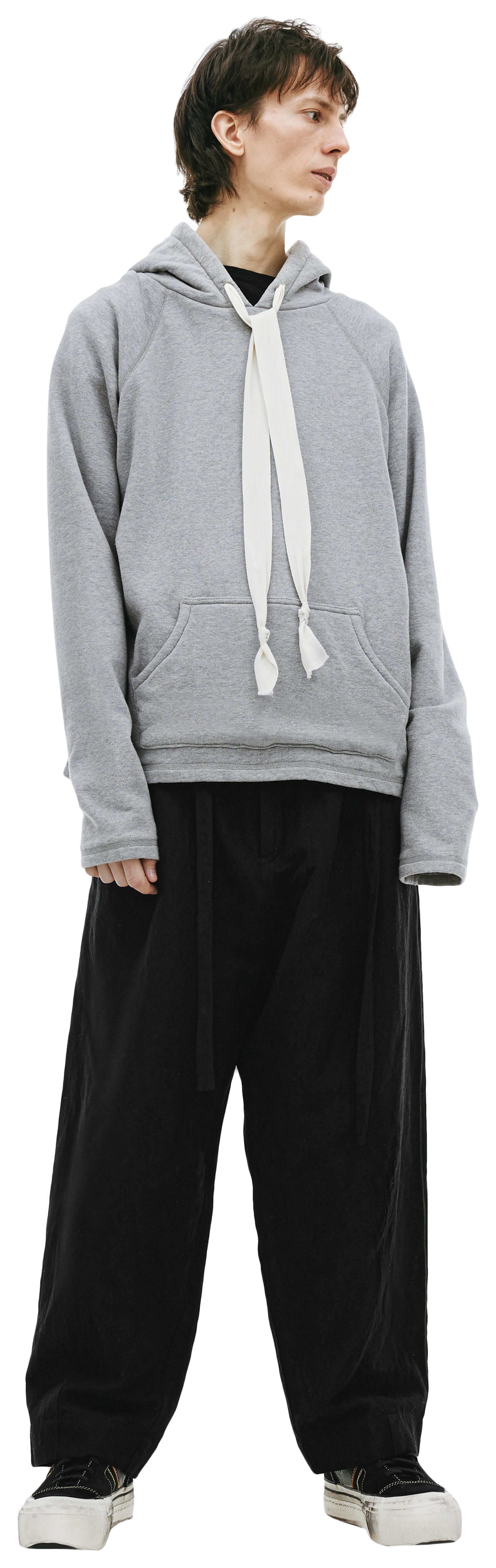 Greg Lauren Худи с лентами