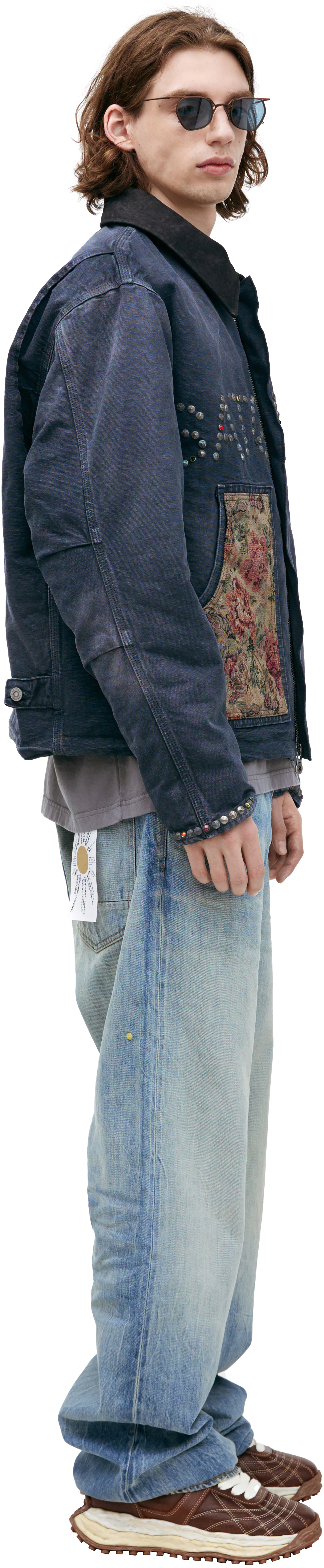 Satoshi Nakamoto Куртка с отложным воротником