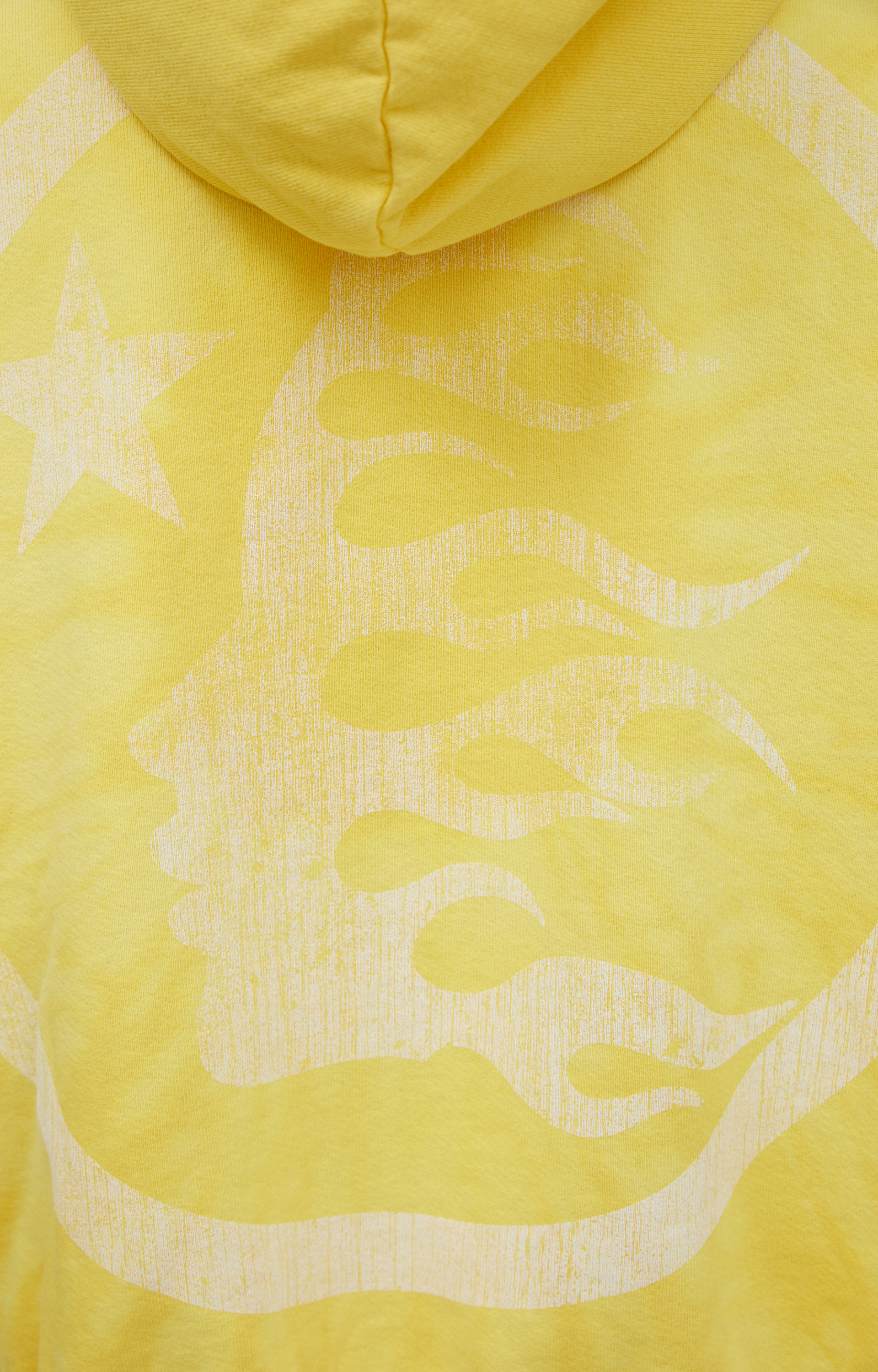 Hellstar Желтое худи с принтом