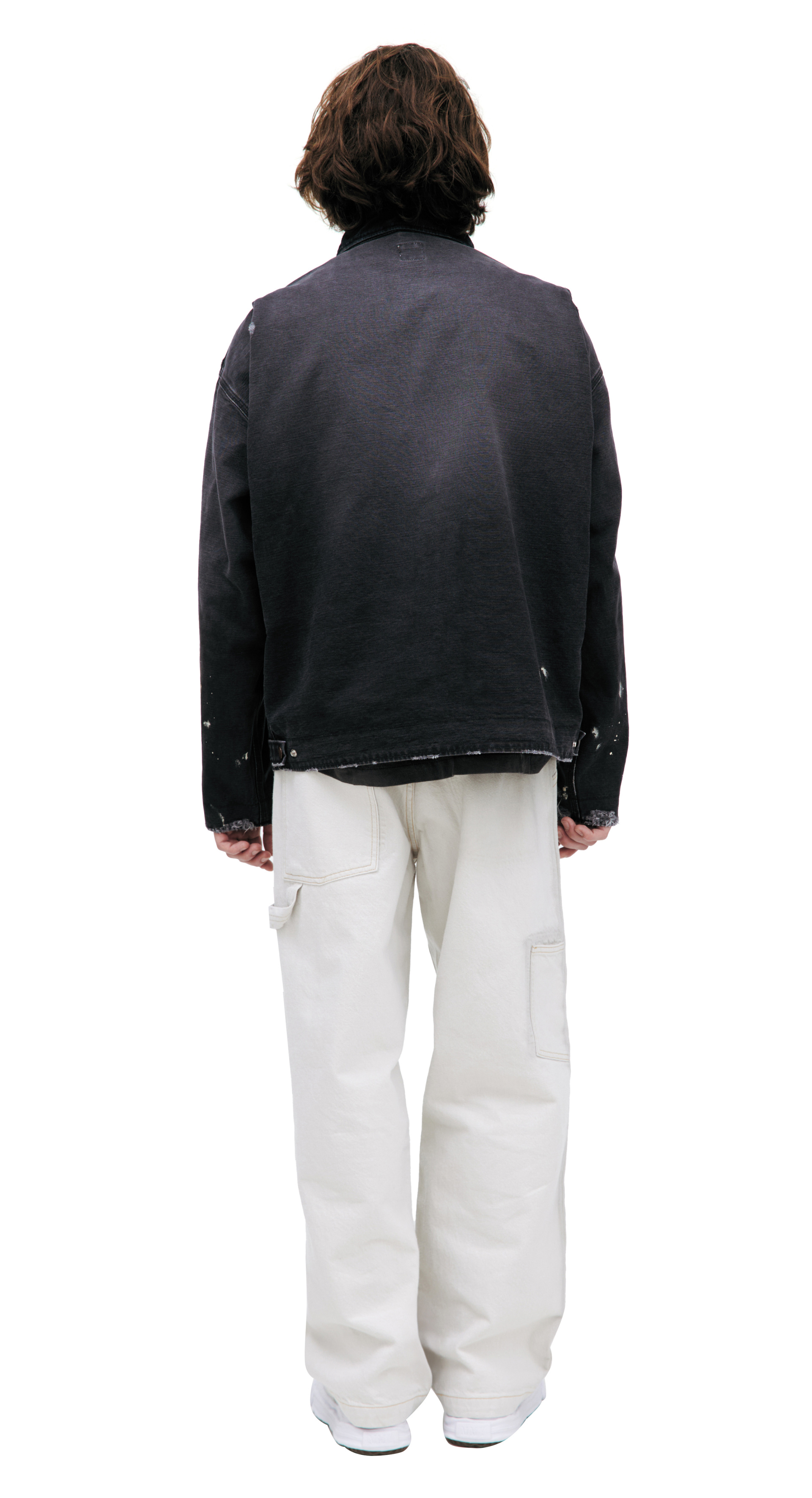 Saint Mxxxxxx Серая куртка из денима